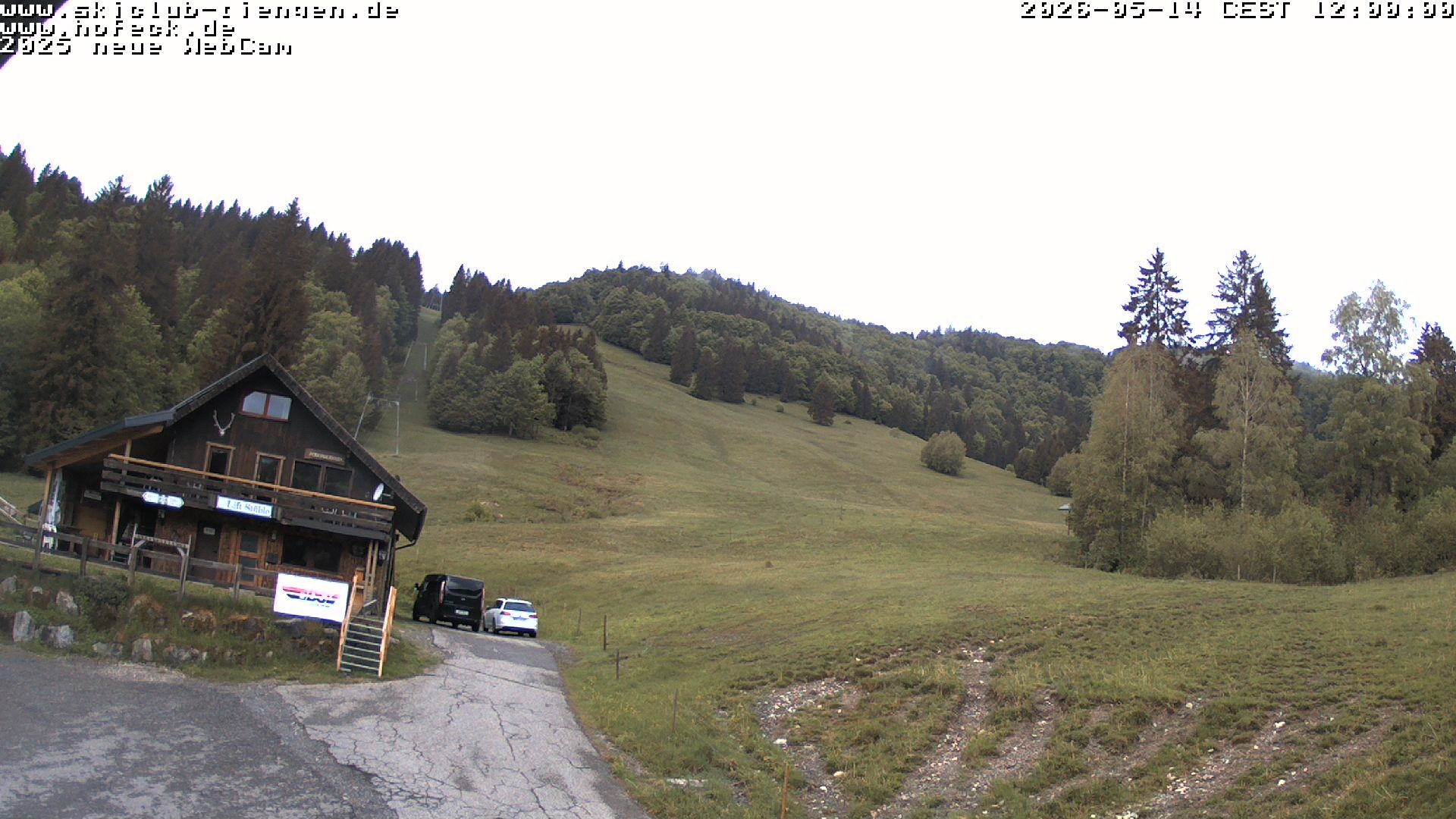 Archived image Webcam Skilifte Hofeck
