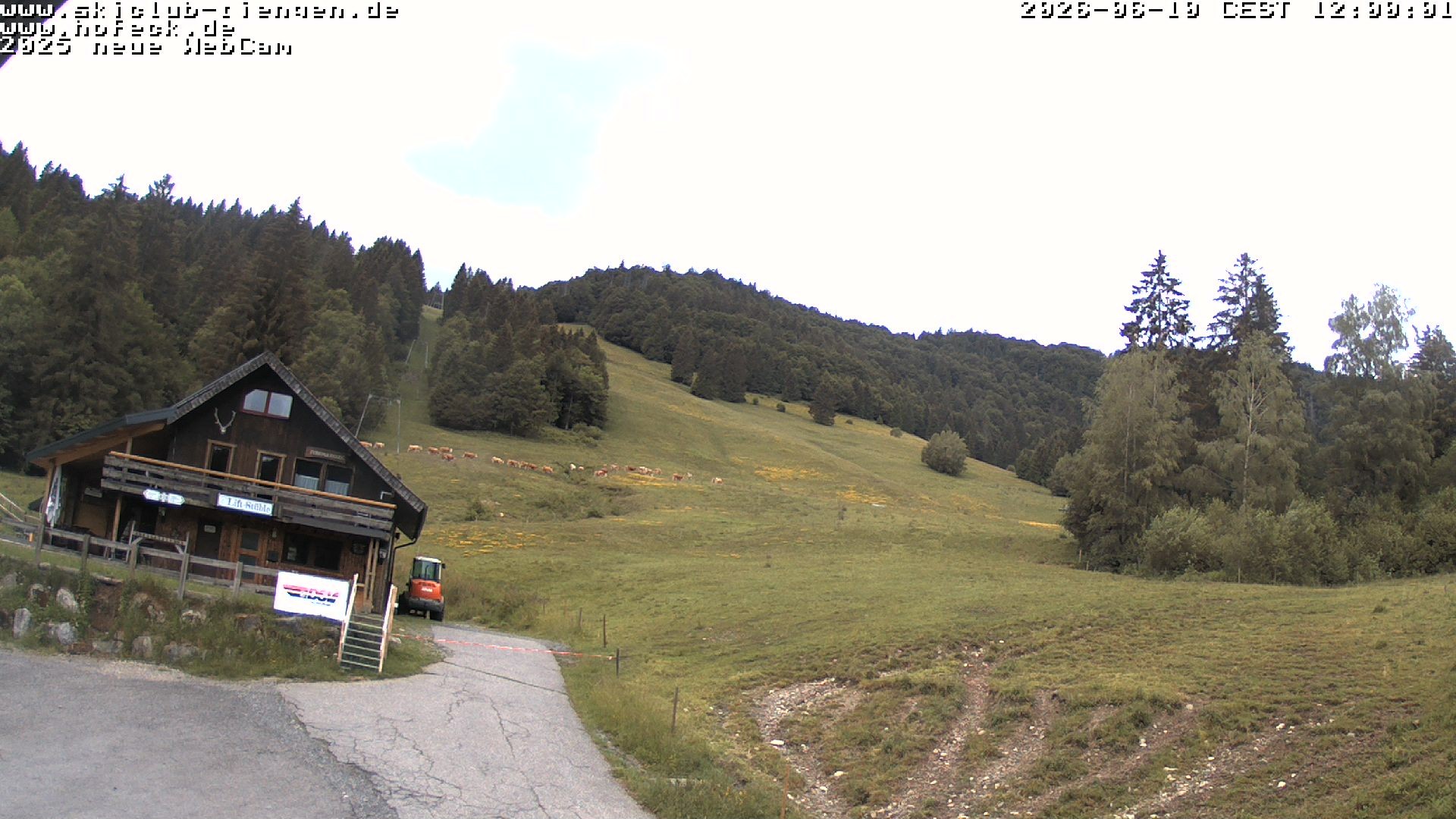 Archived image Webcam Skilifte Hofeck
