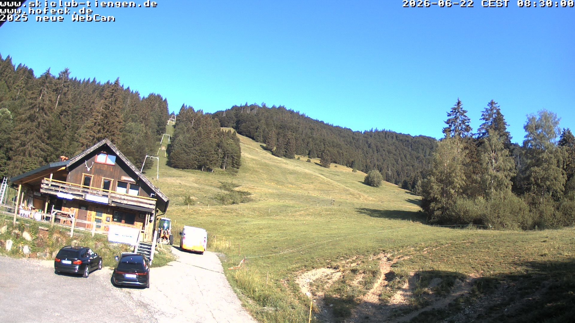 Archived image Webcam Skilifte Hofeck