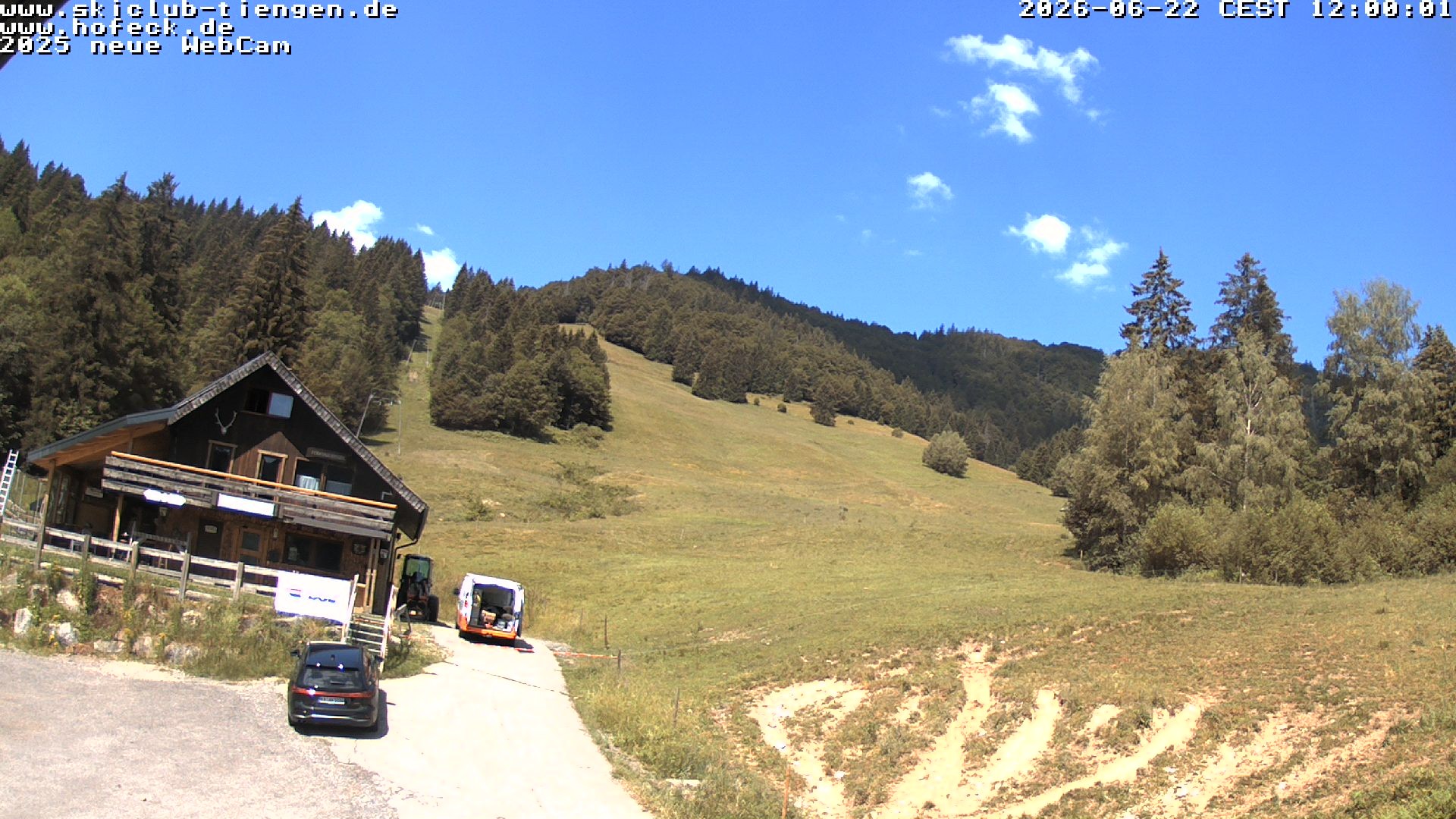 Archived image Webcam Skilifte Hofeck