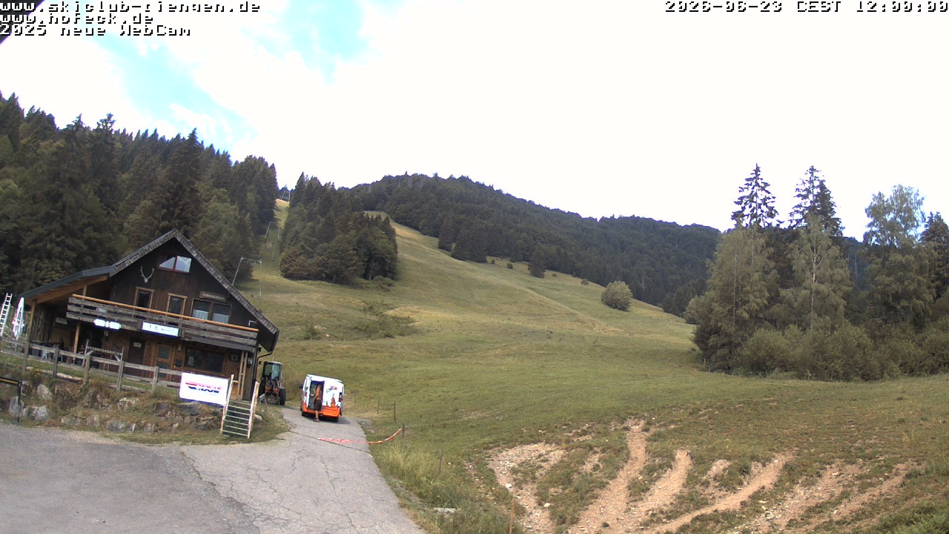 Archived image Webcam Skilifte Hofeck
