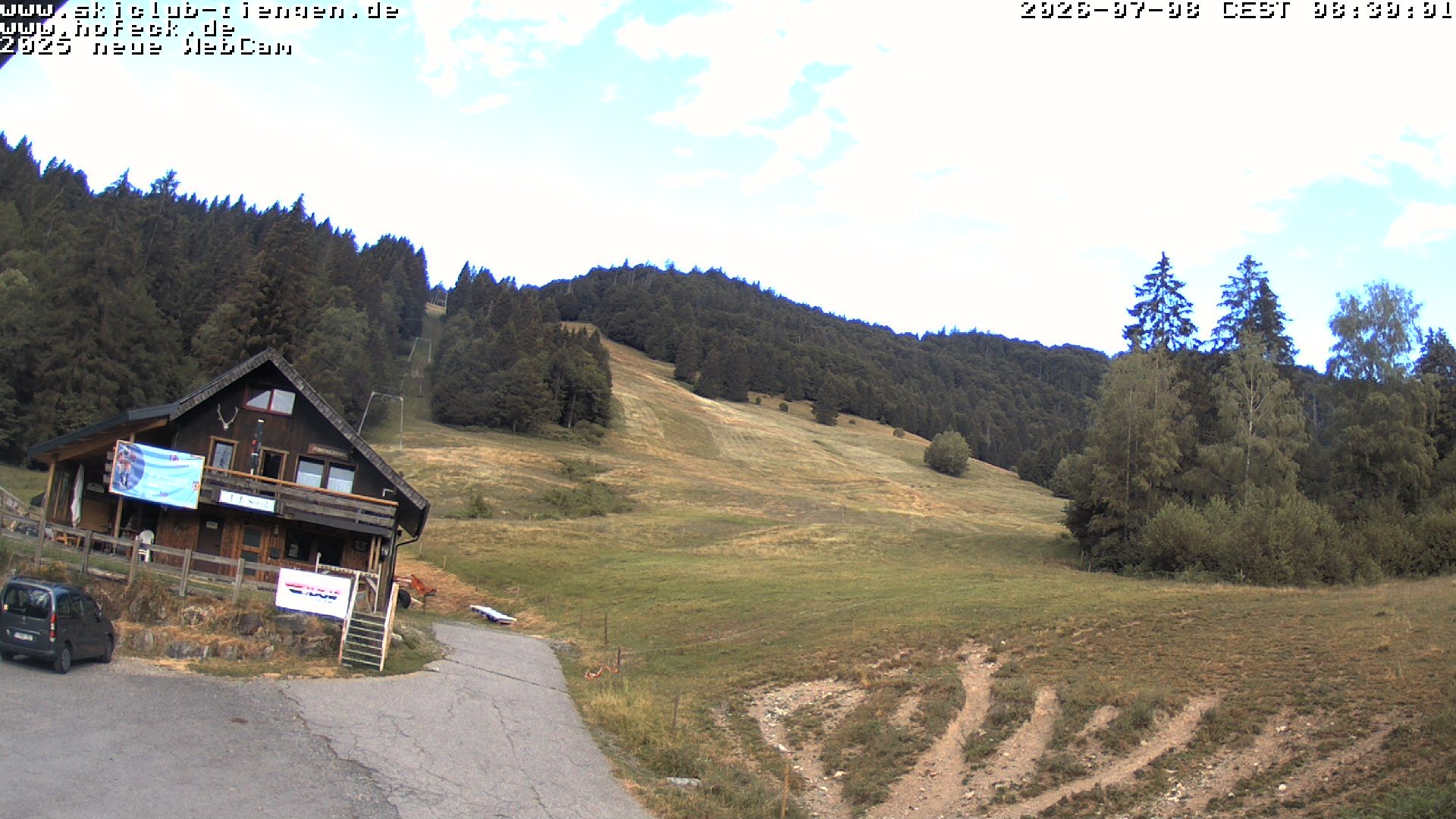 Archived image Webcam Skilifte Hofeck