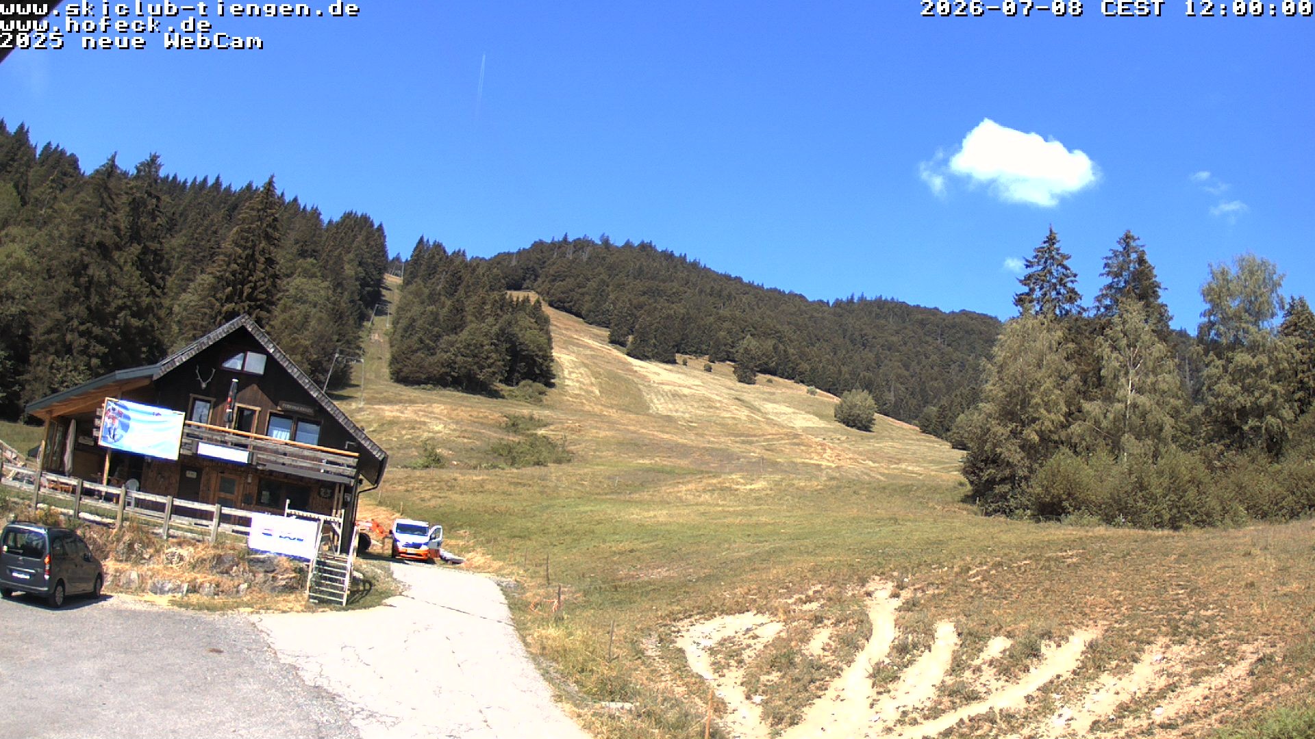 Archived image Webcam Skilifte Hofeck