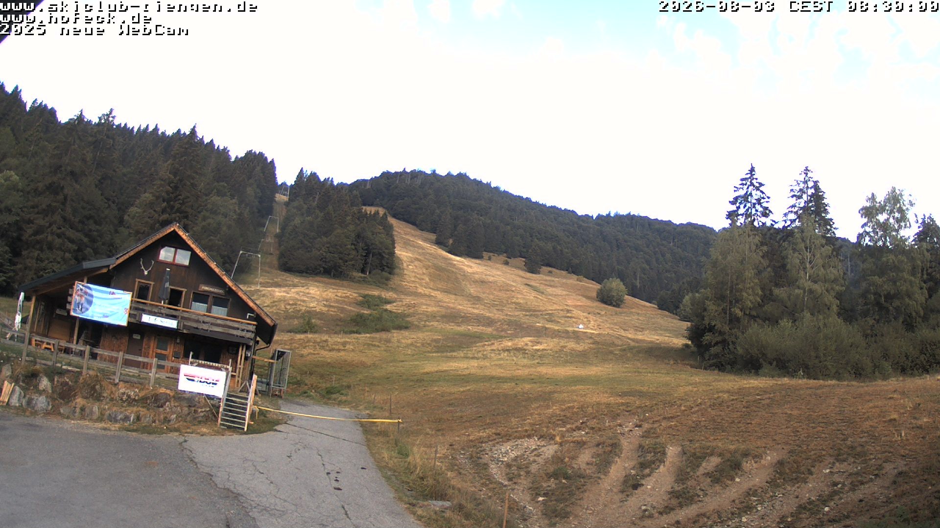 Archived image Webcam Skilifte Hofeck
