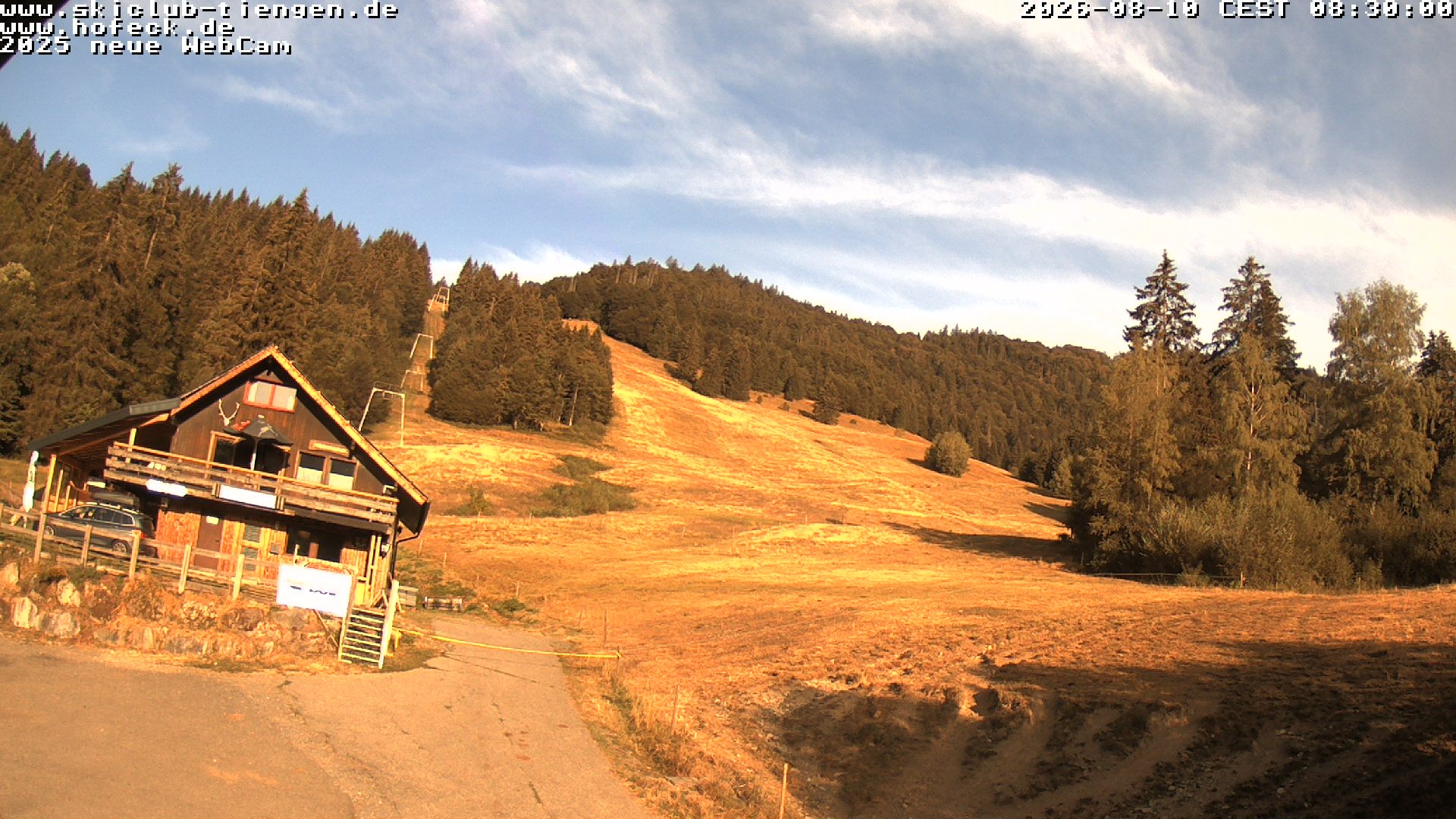 Archived image Webcam Skilifte Hofeck