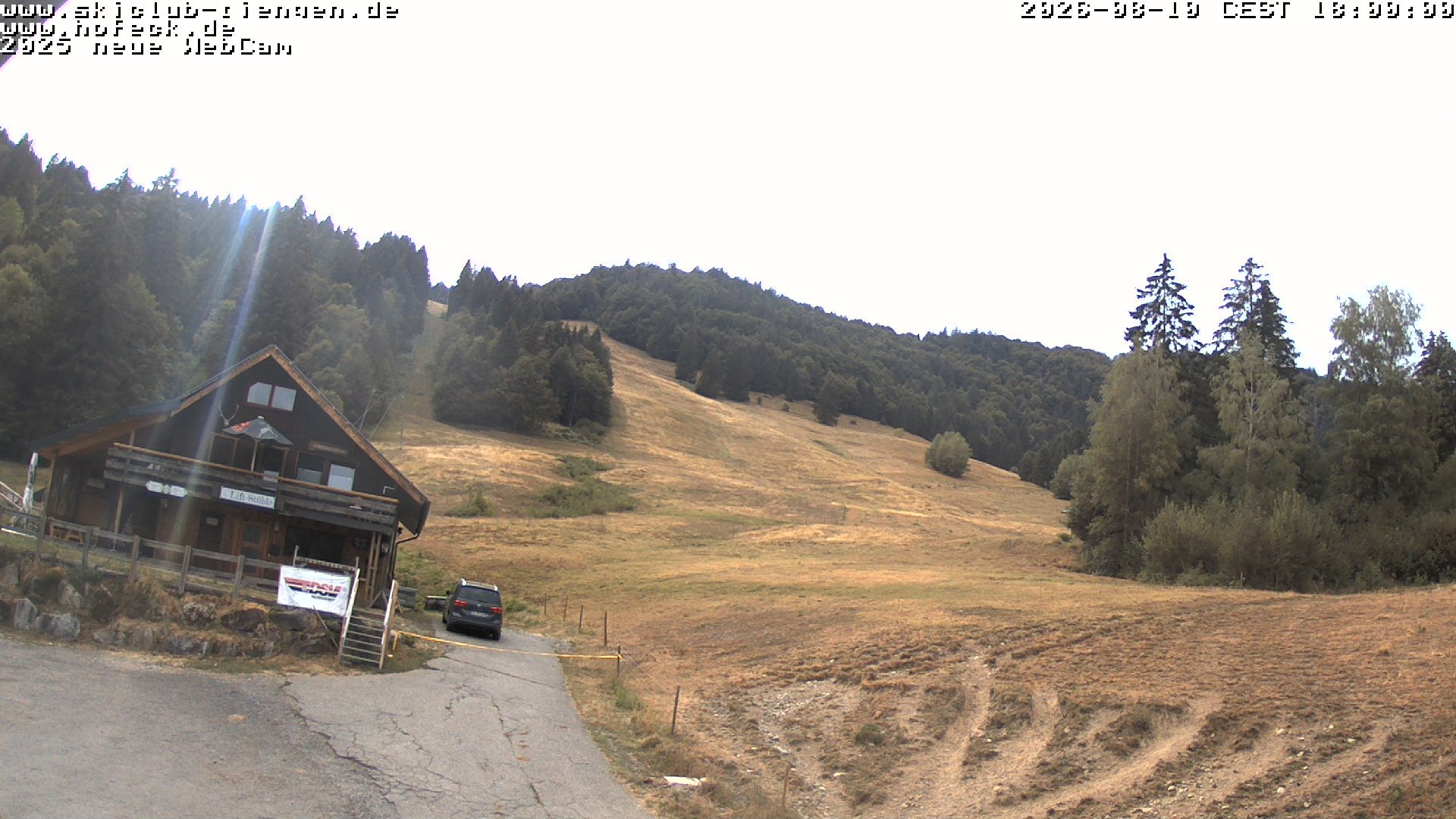 Archived image Webcam Skilifte Hofeck