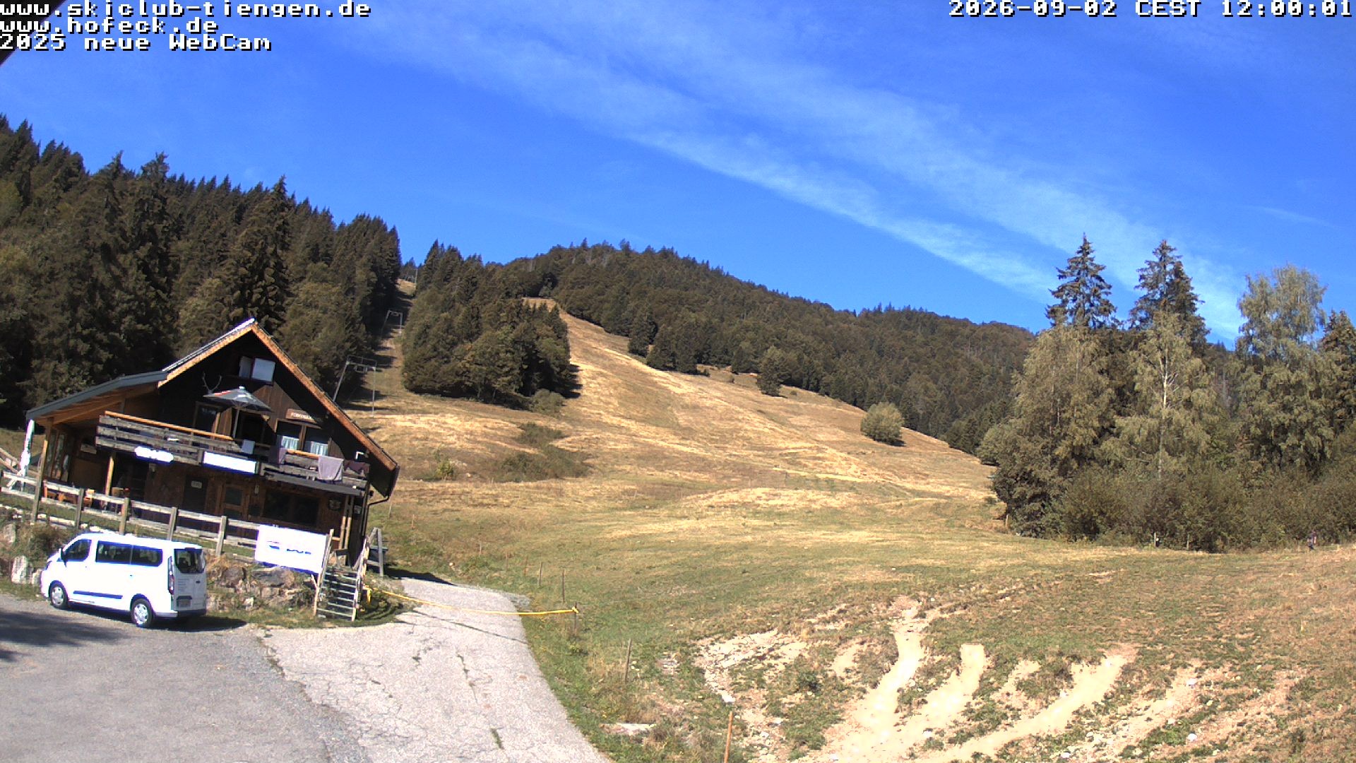 Archived image Webcam Skilifte Hofeck
