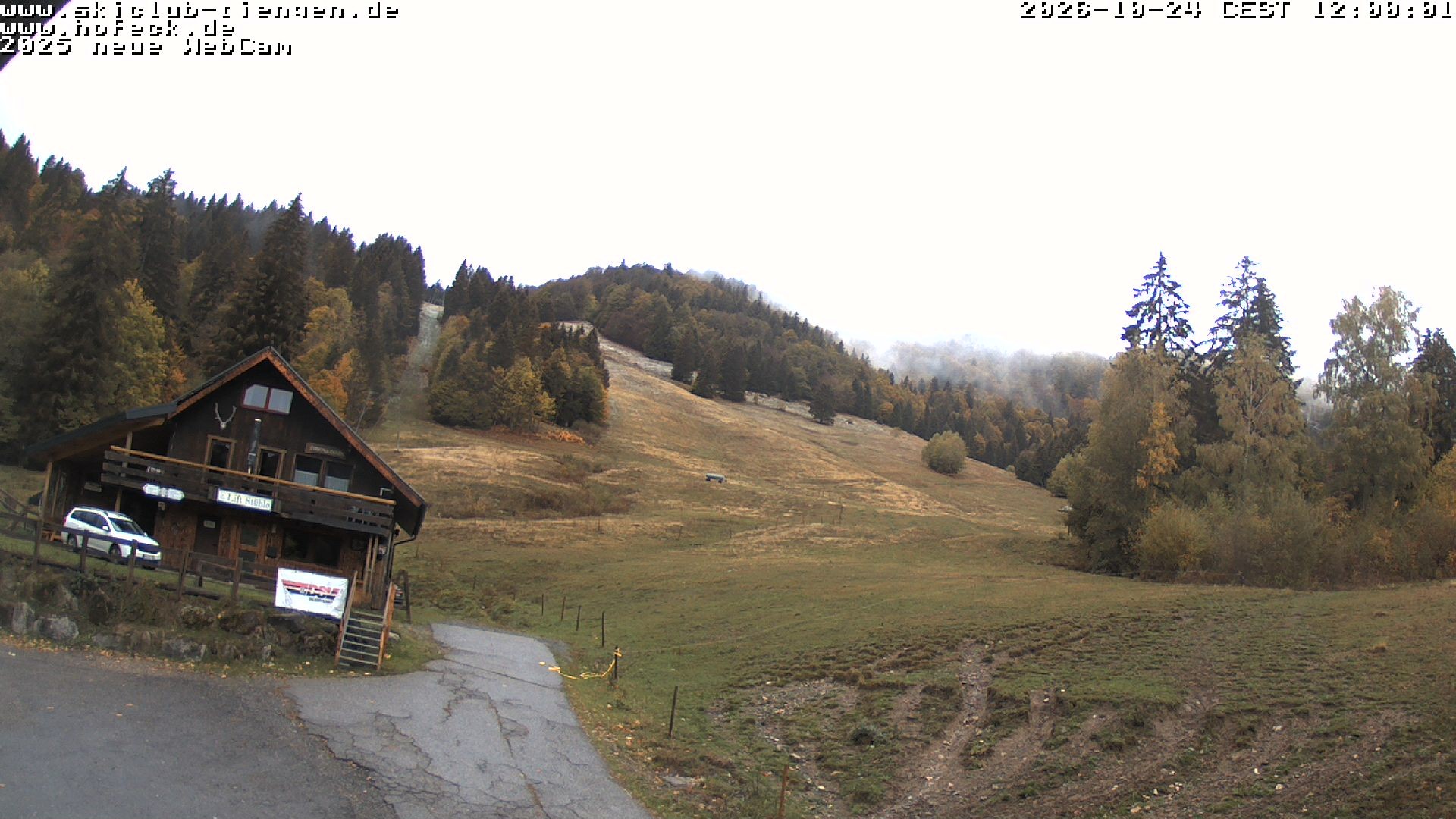 Archived image Webcam Skilifte Hofeck