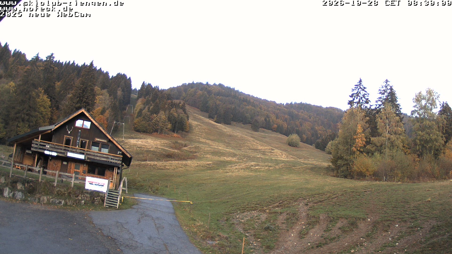 Archived image Webcam Skilifte Hofeck