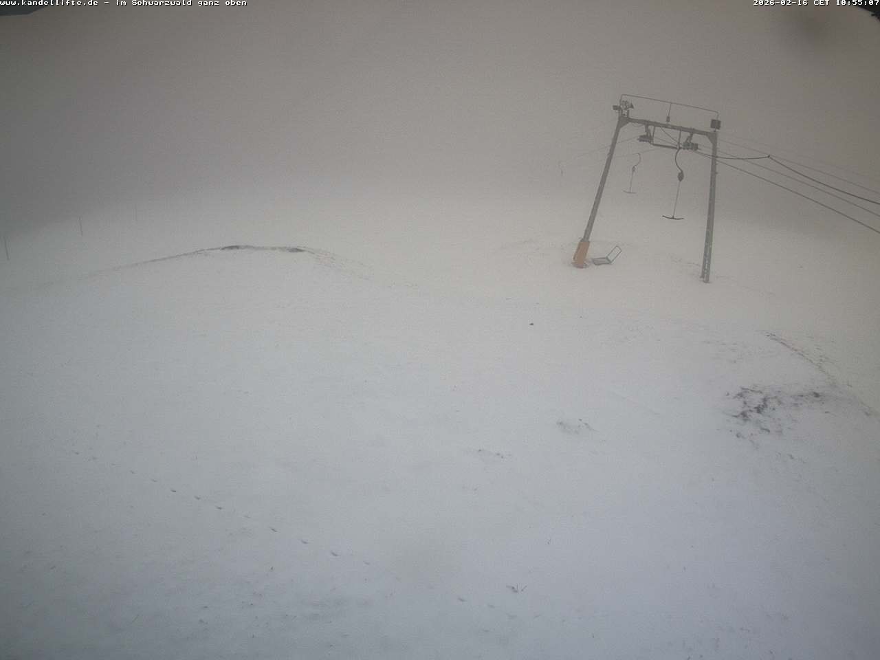 Archived image Webcam Mountain station Kandellifte