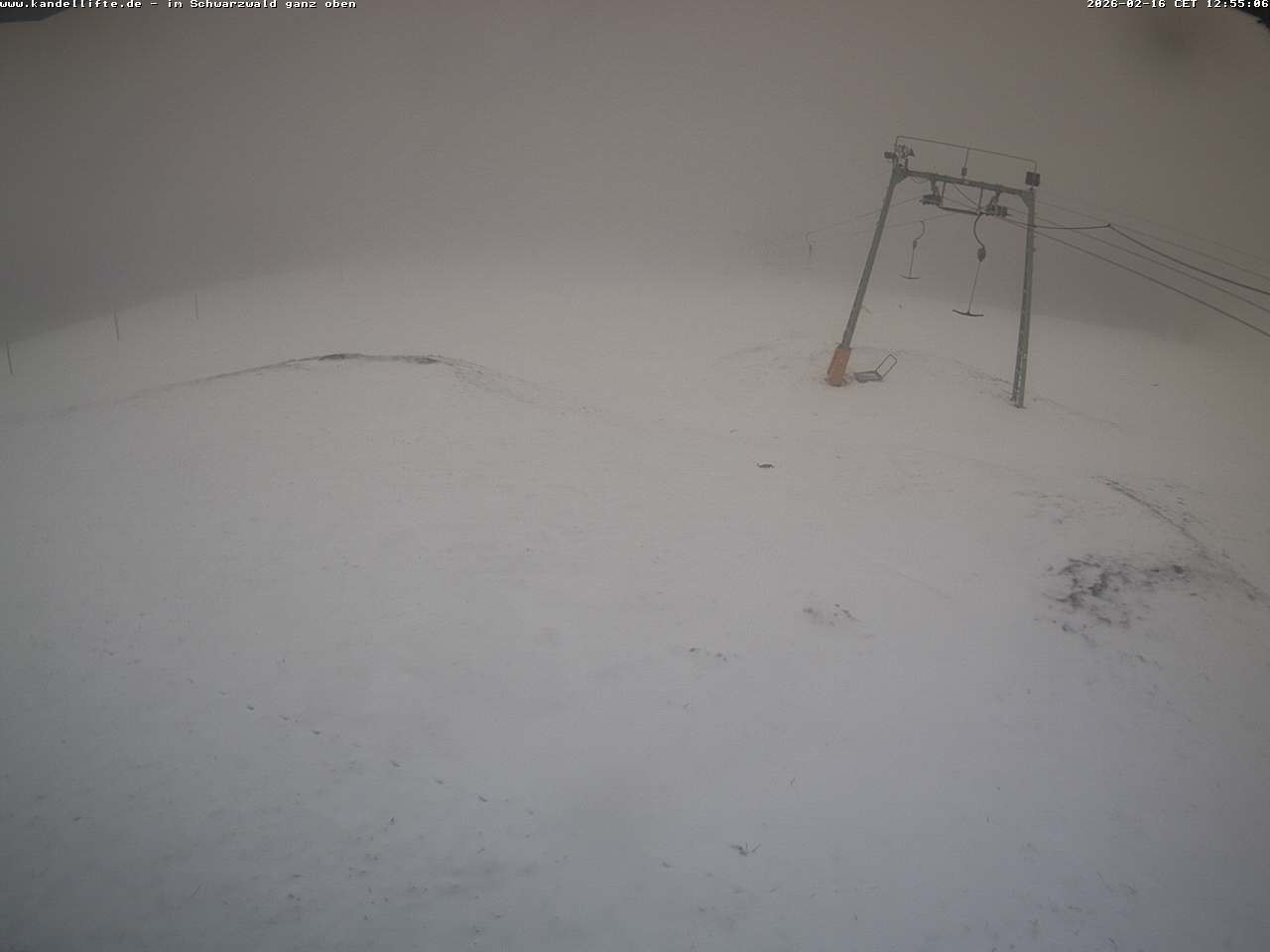 Archived image Webcam Mountain station Kandellifte