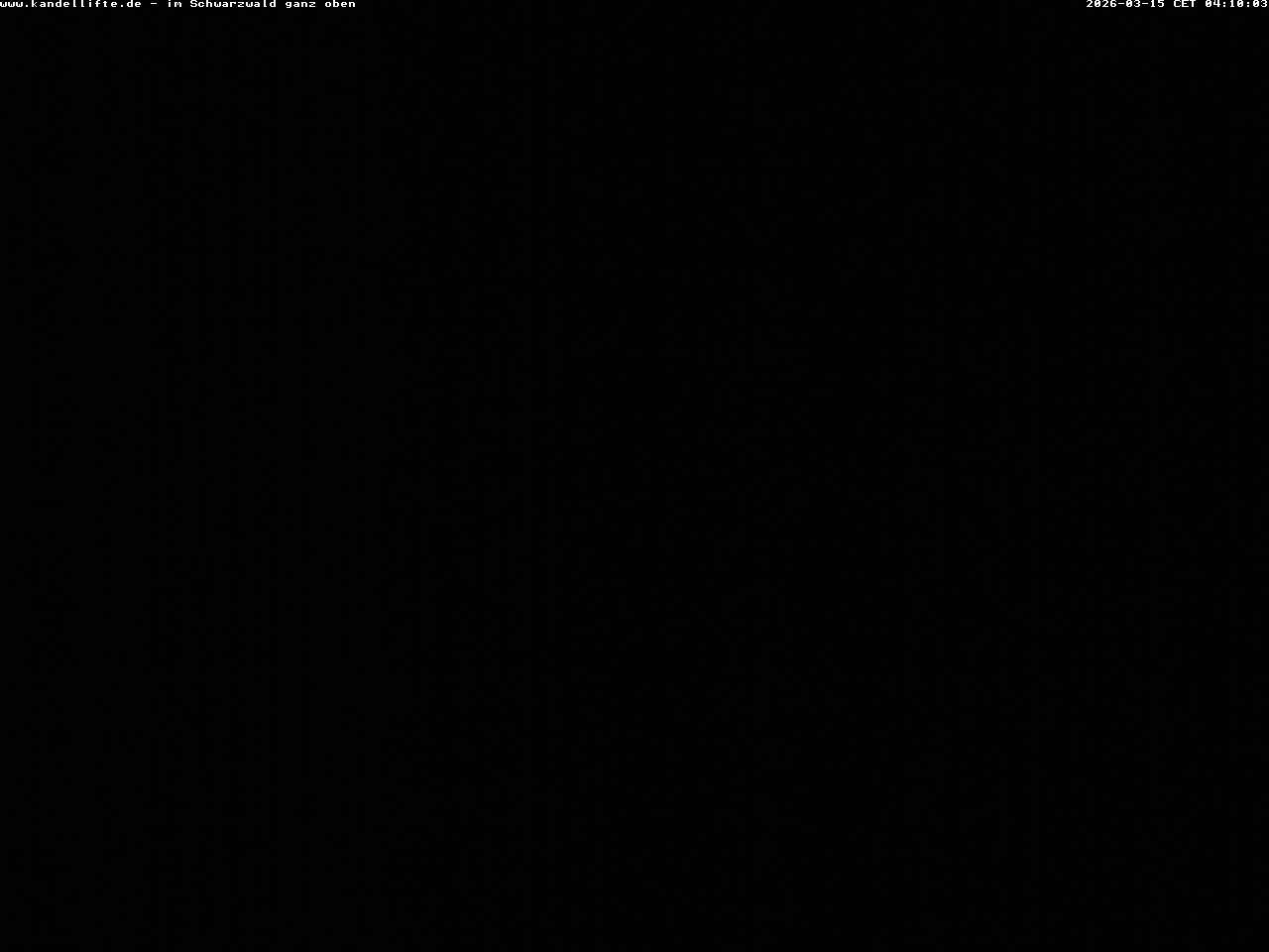 Archived image Webcam Mountain station Kandellifte