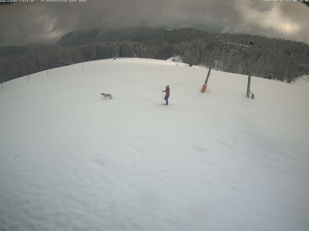 Archived image Webcam Mountain station Kandellifte