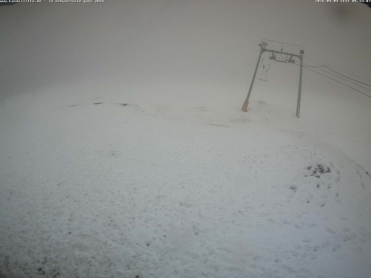 Archived image Webcam Mountain station Kandellifte