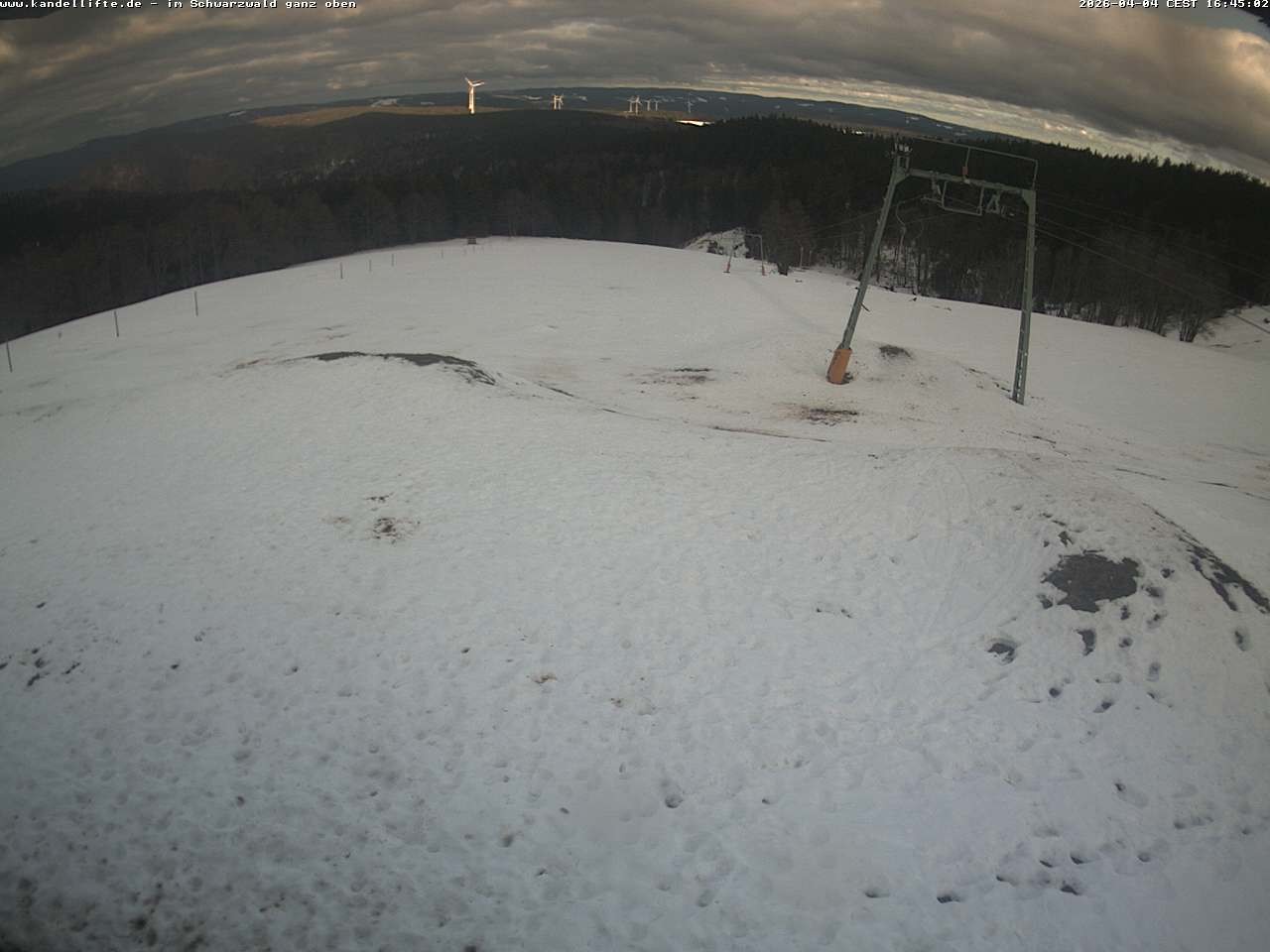 Archived image Webcam Mountain station Kandellifte