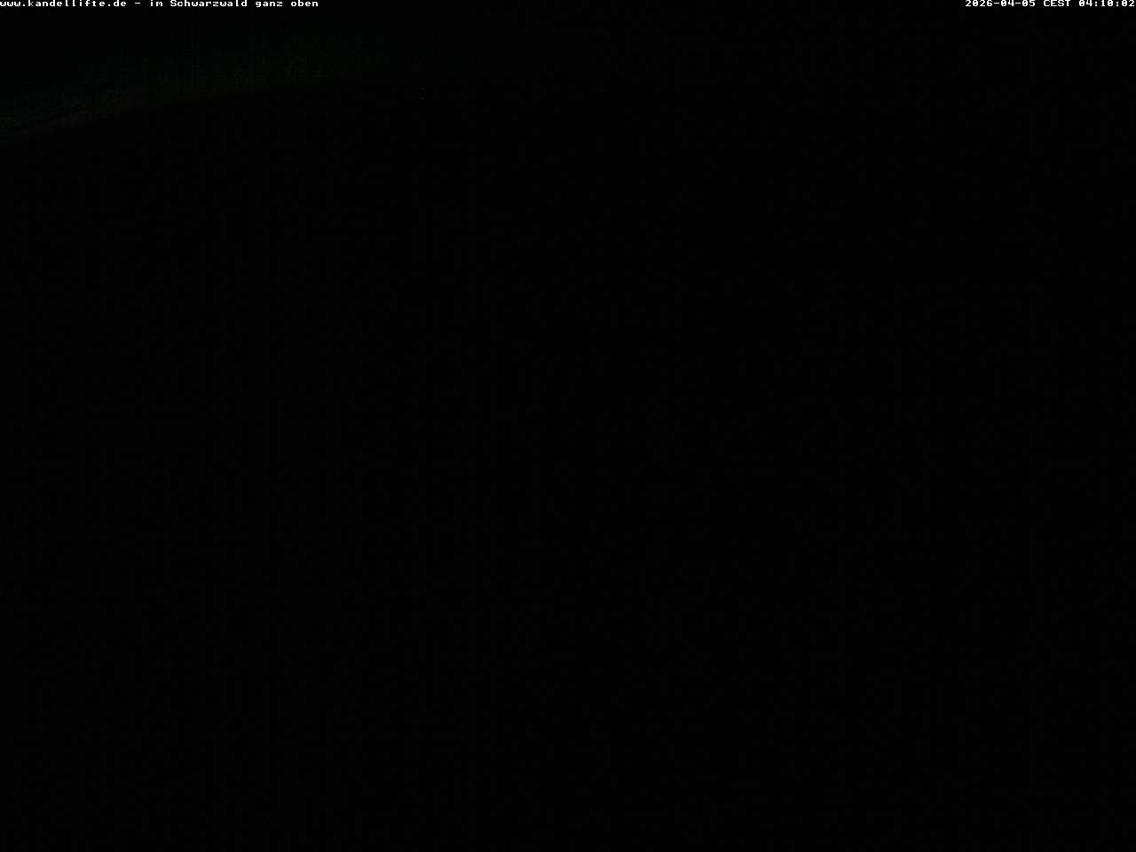 Archived image Webcam Mountain station Kandellifte