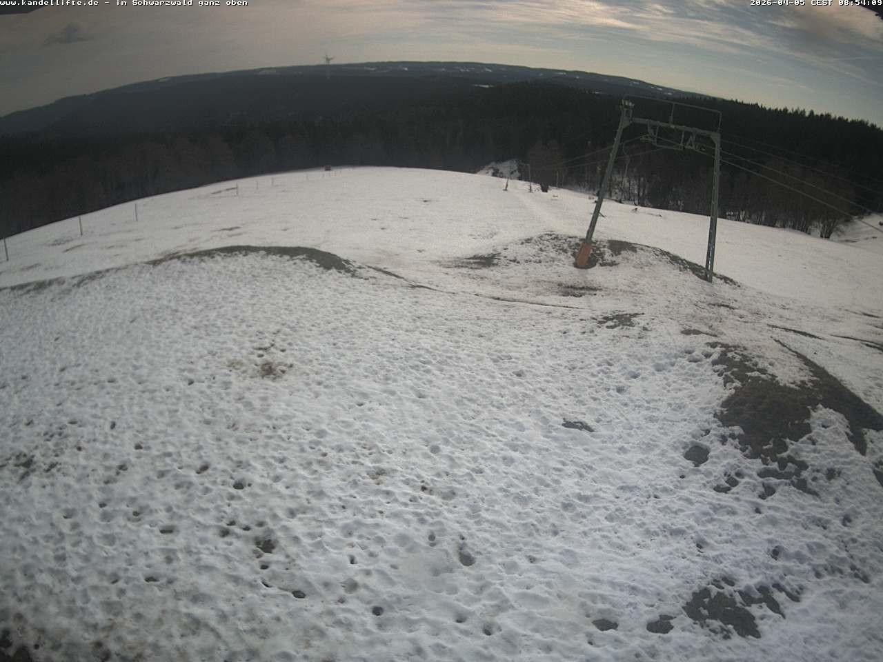 Archived image Webcam Mountain station Kandellifte