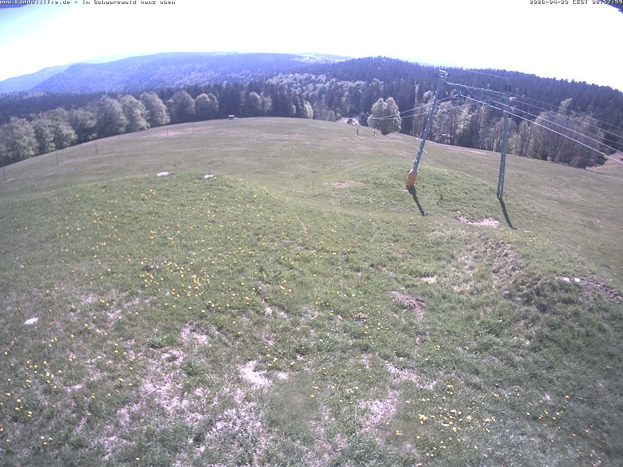 Archived image Webcam Mountain station Kandellifte