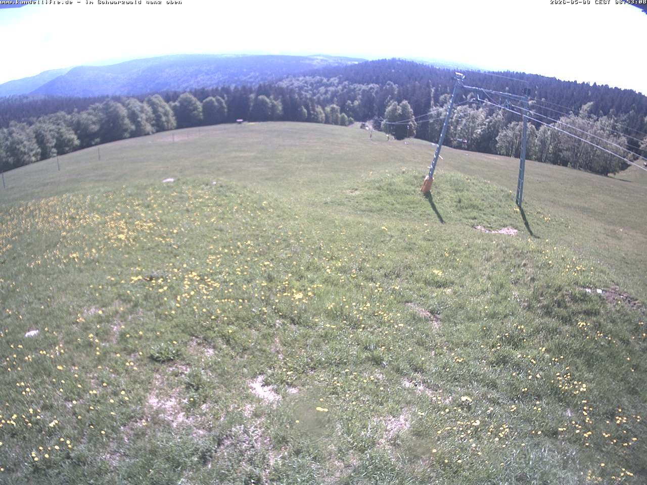 Archived image Webcam Mountain station Kandellifte