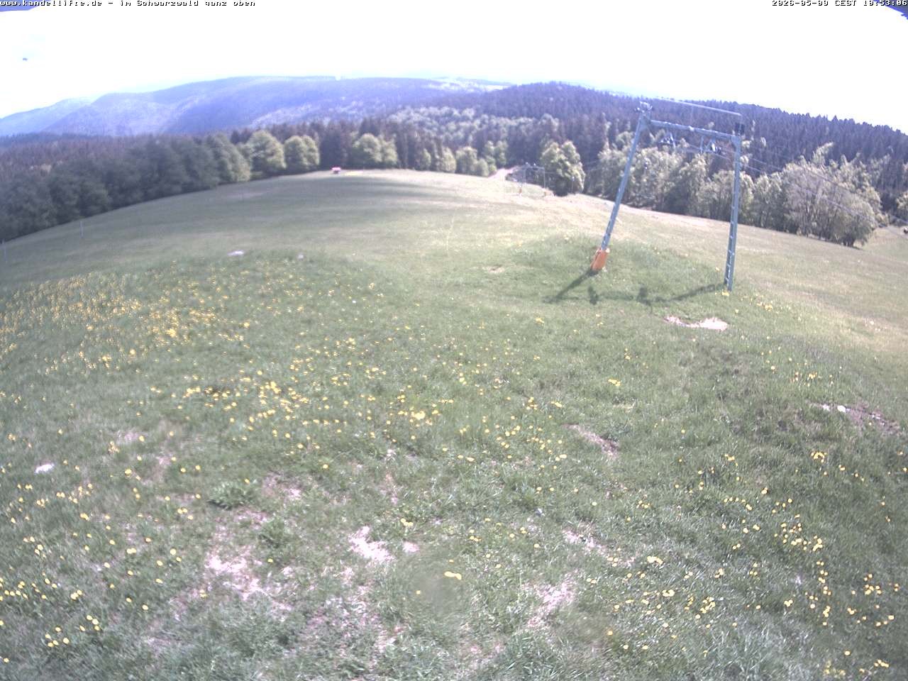 Archived image Webcam Mountain station Kandellifte