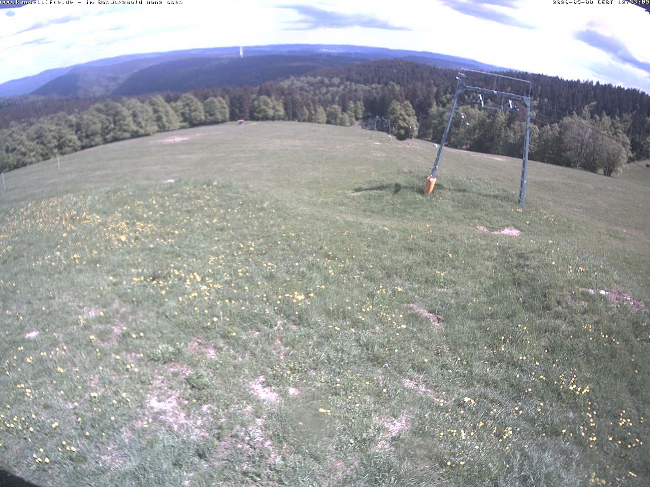 Archived image Webcam Mountain station Kandellifte