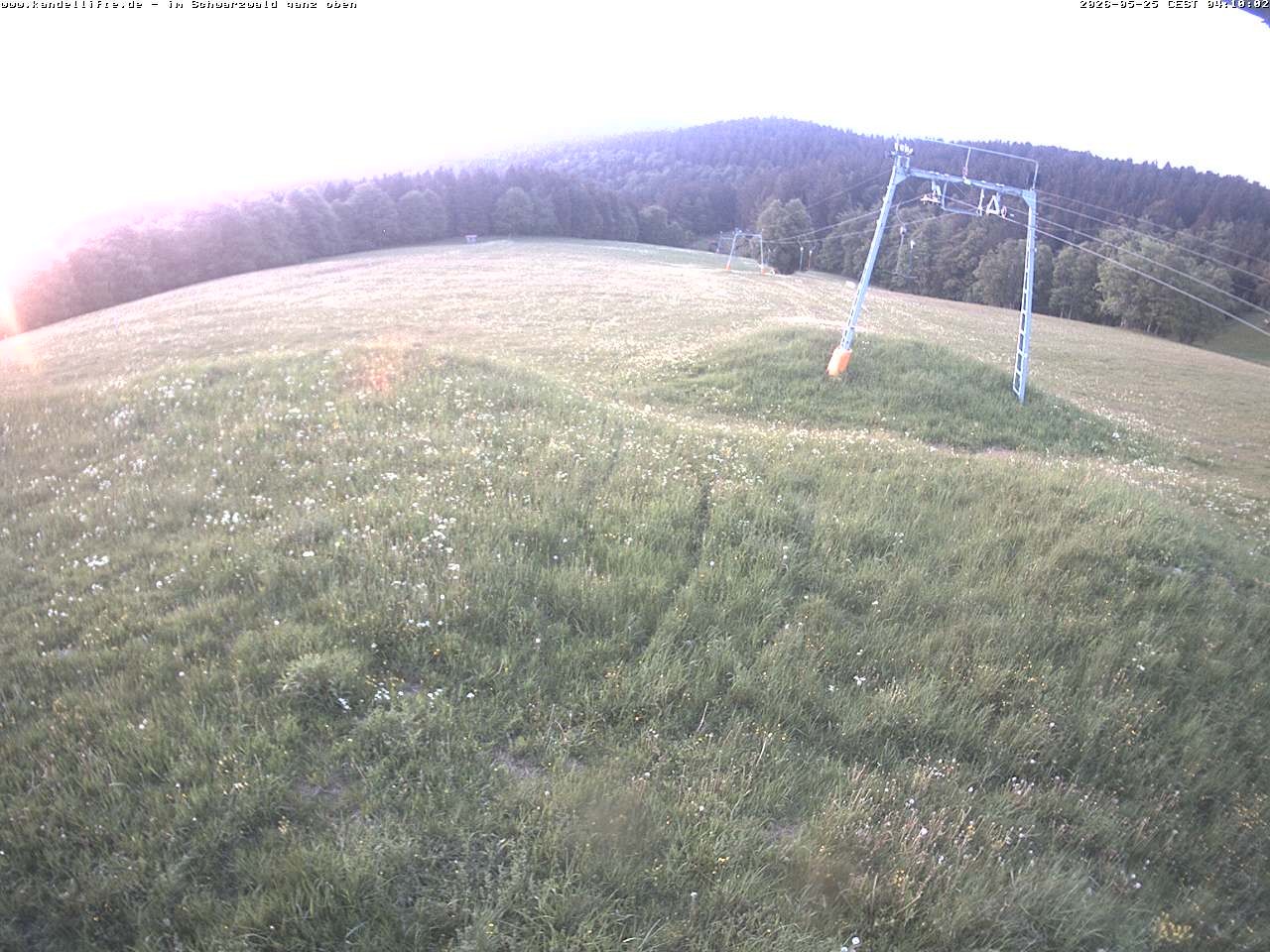Archived image Webcam Mountain station Kandellifte