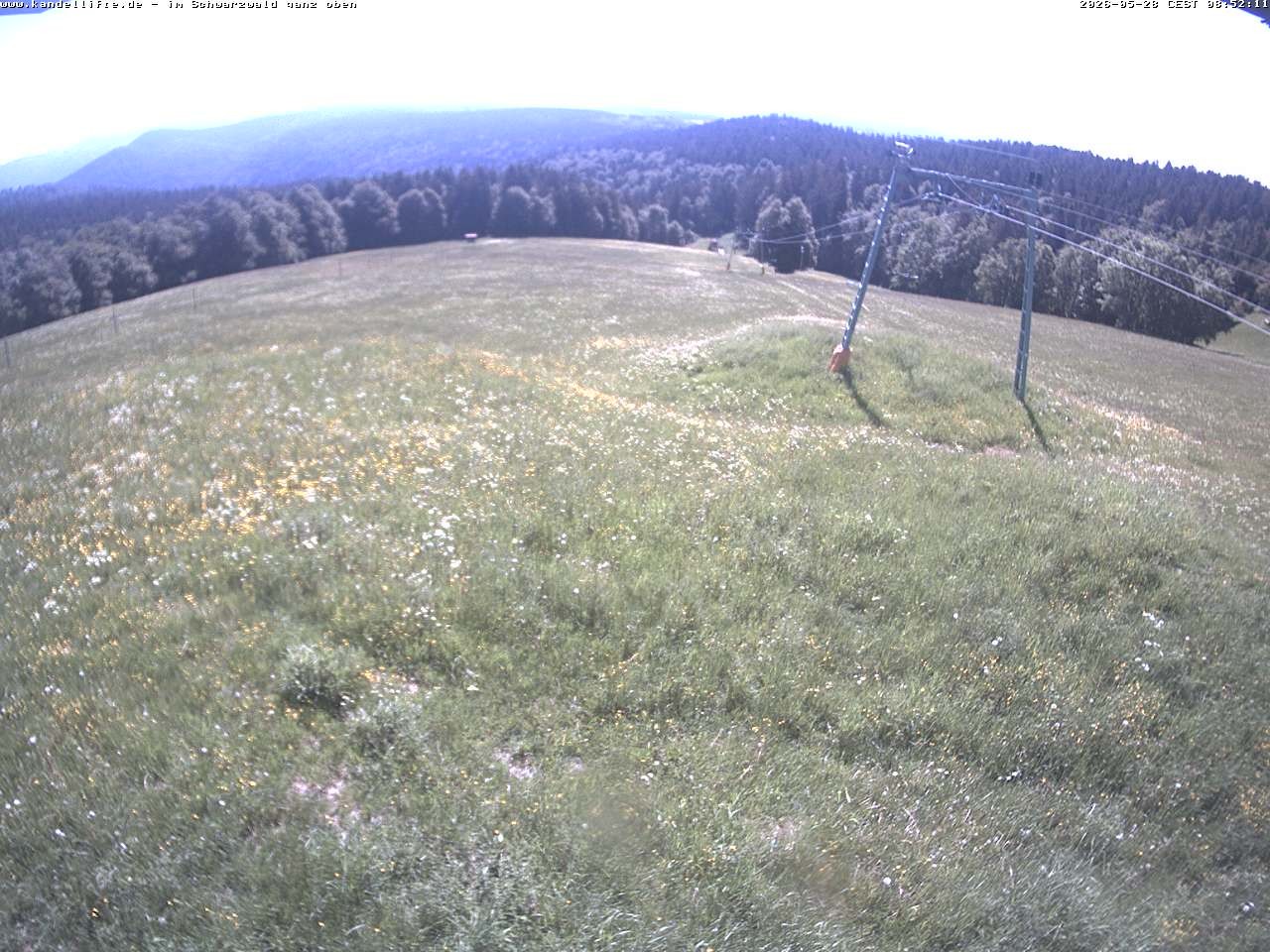 Archived image Webcam Mountain station Kandellifte