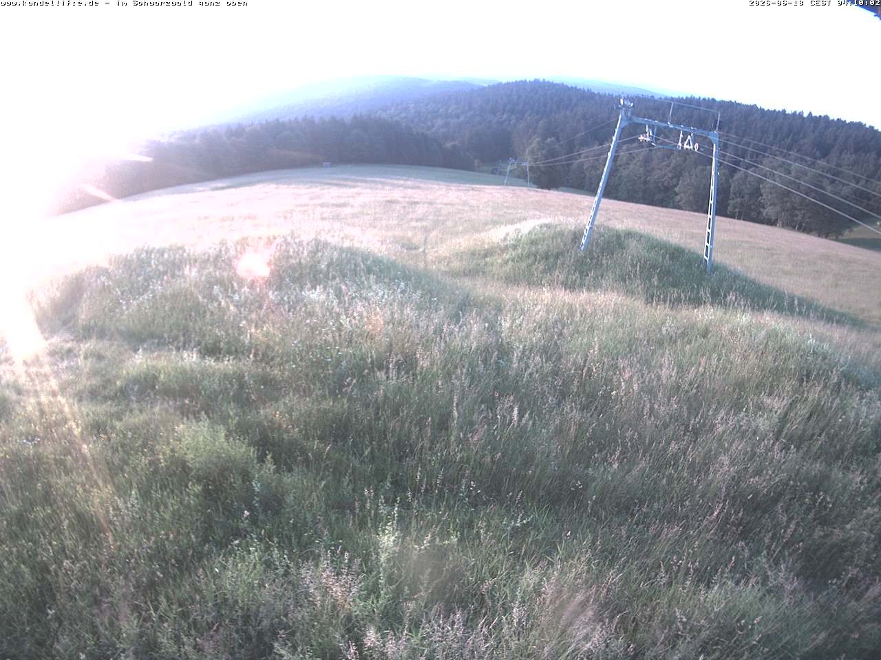Archived image Webcam Mountain station Kandellifte