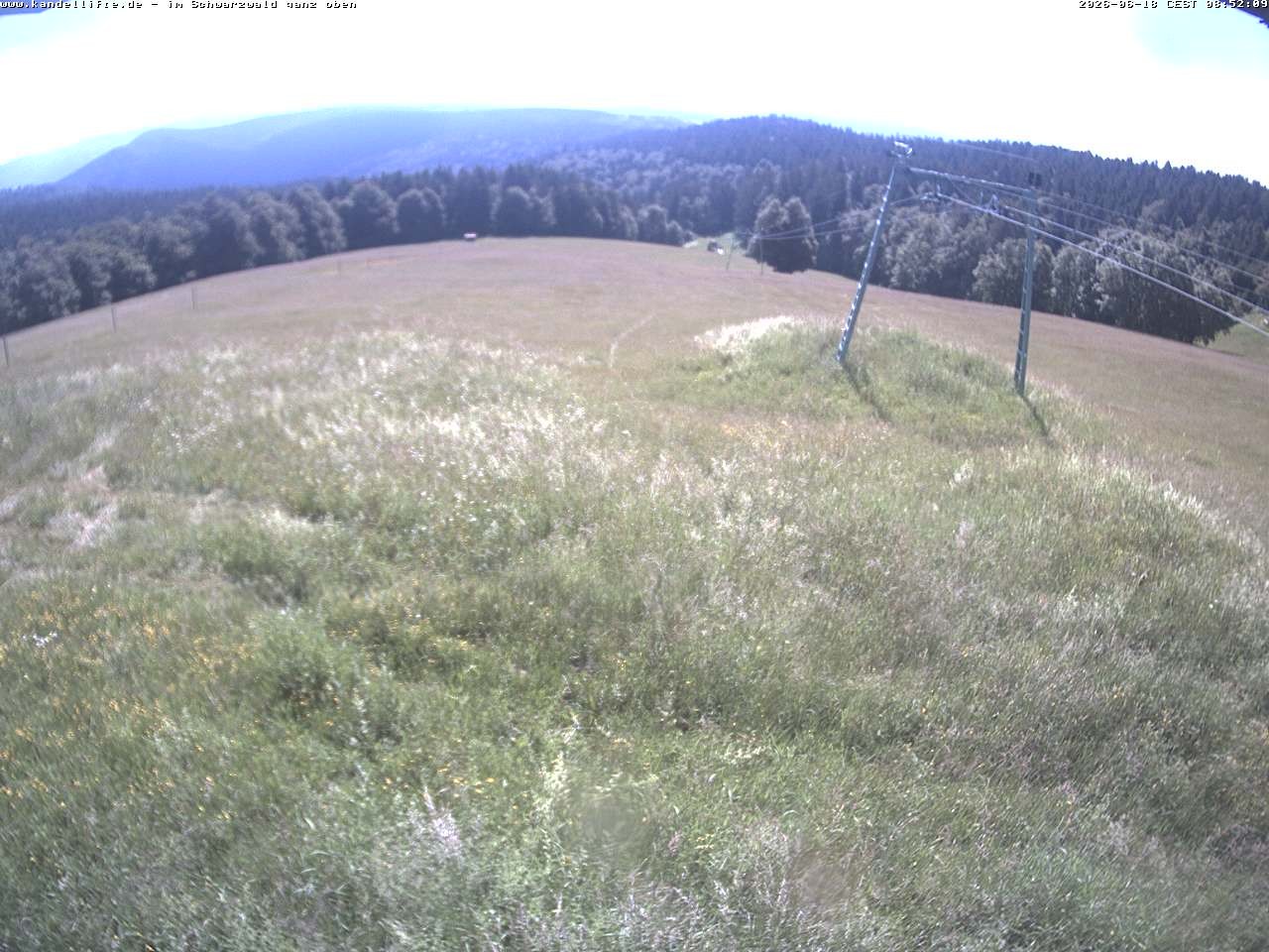 Archived image Webcam Mountain station Kandellifte