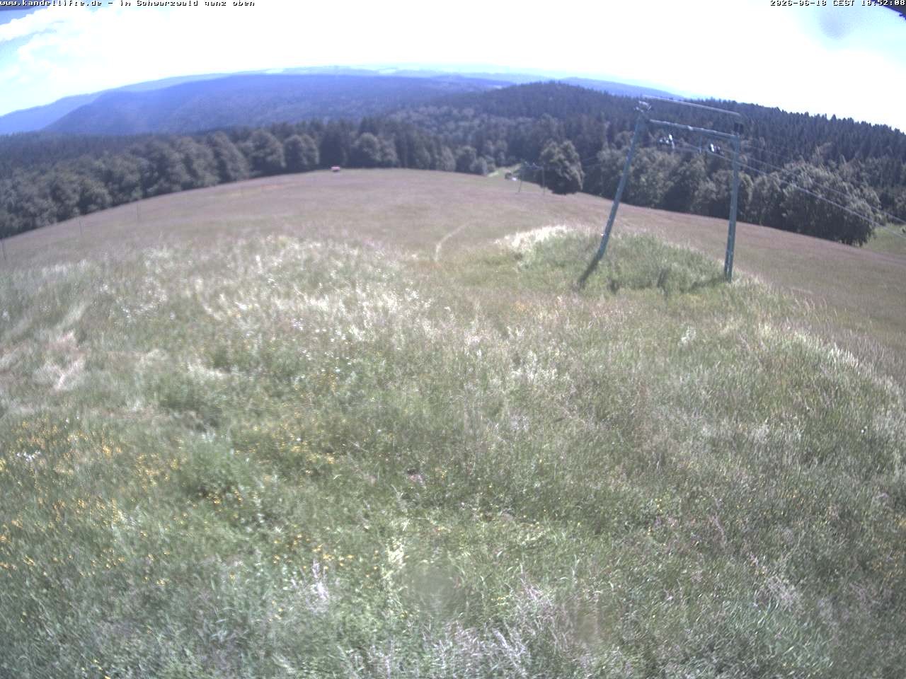 Archived image Webcam Mountain station Kandellifte