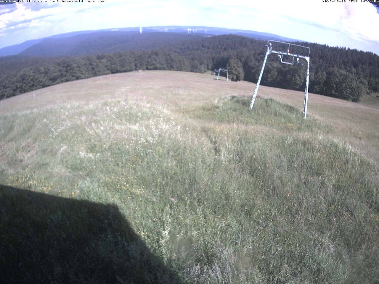 Archived image Webcam Mountain station Kandellifte