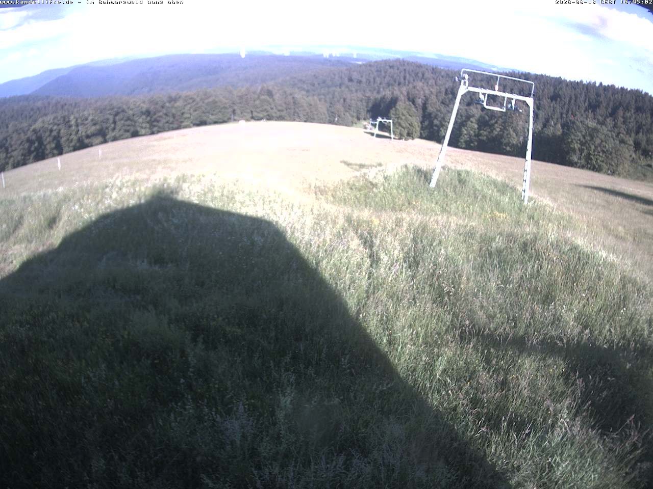 Archived image Webcam Mountain station Kandellifte