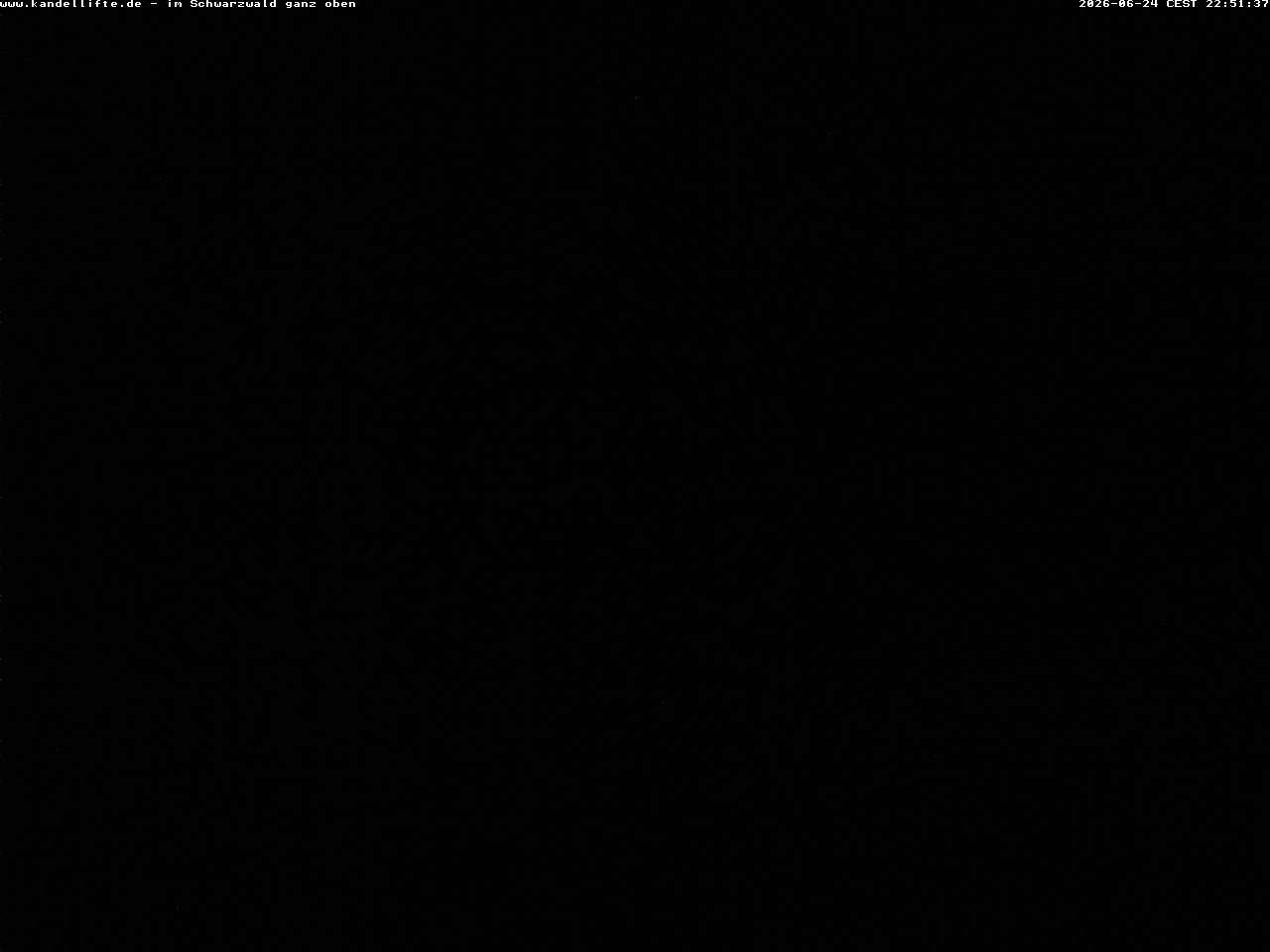 Archived image Webcam Mountain station Kandellifte