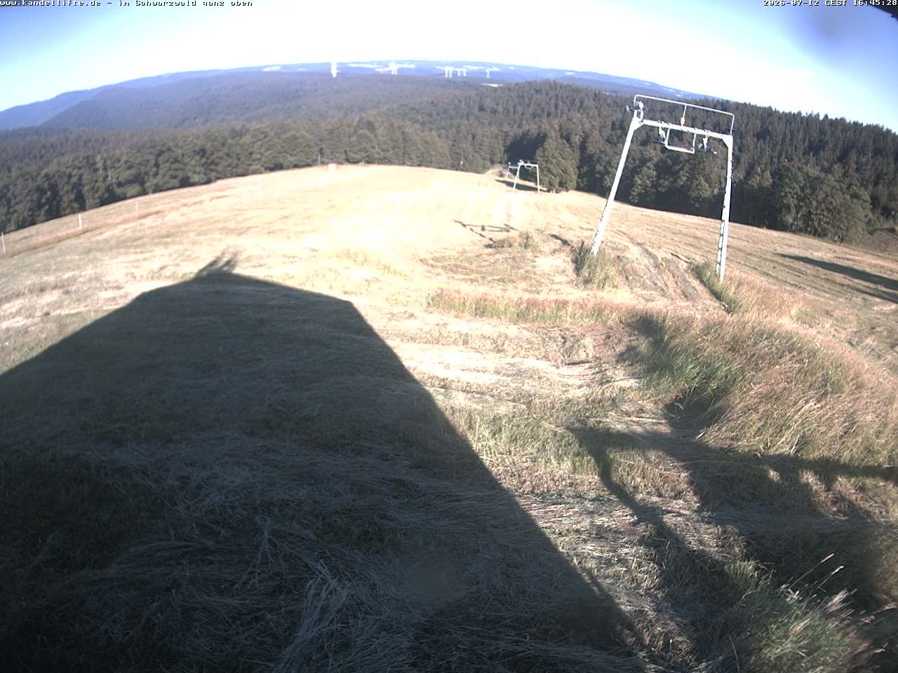 Archived image Webcam Mountain station Kandellifte