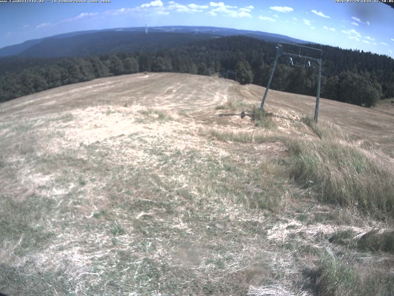 Archived image Webcam Mountain station Kandellifte