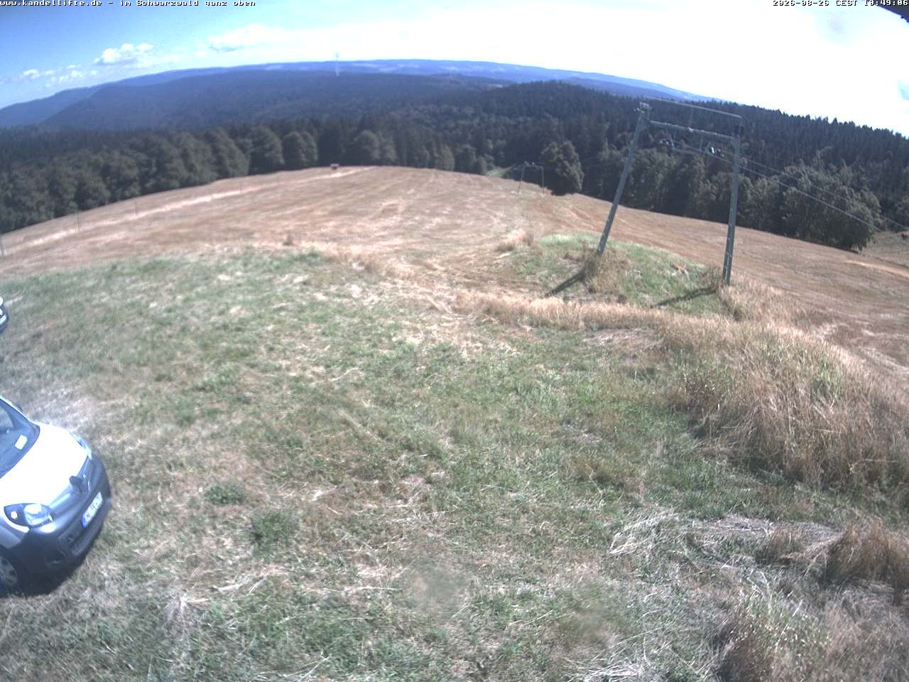 Archived image Webcam Mountain station Kandellifte