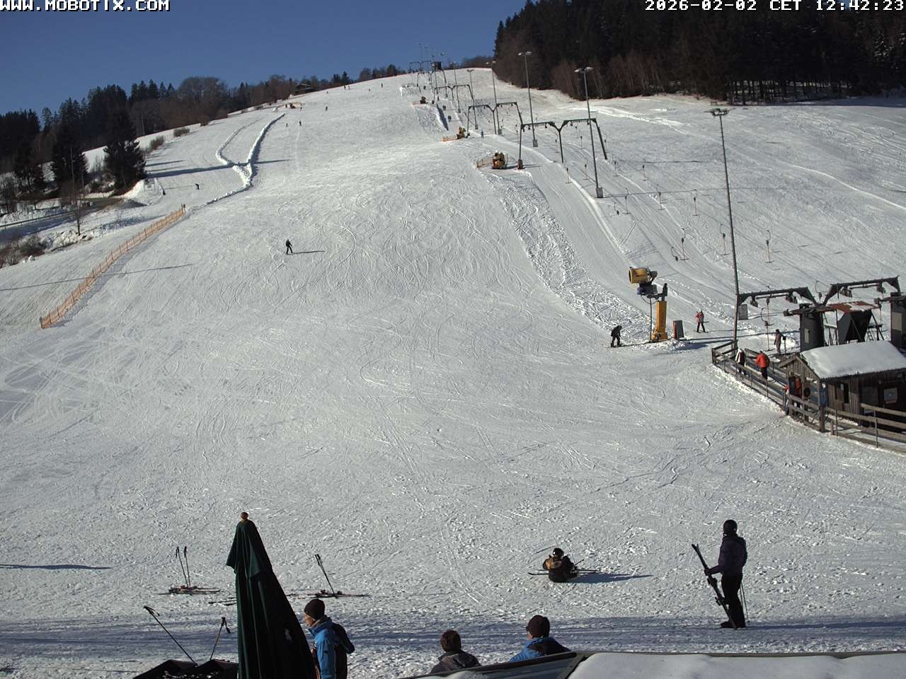 Archiv Foto Webcam Lifthang in Grün bei St. Englmar