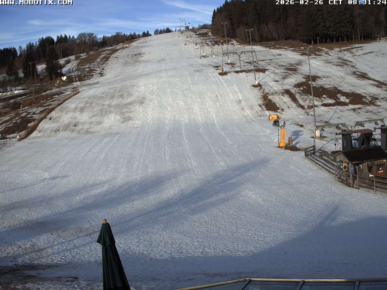 Archived image Webcam Lift Grün near St. Englmar