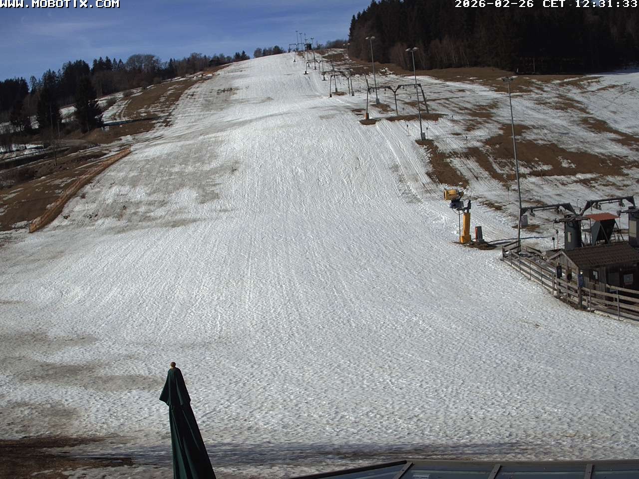 Archived image Webcam Lift Grün near St. Englmar