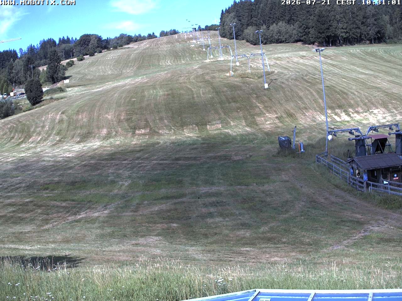 Archiv Foto Webcam Lifthang in Grün bei St. Englmar