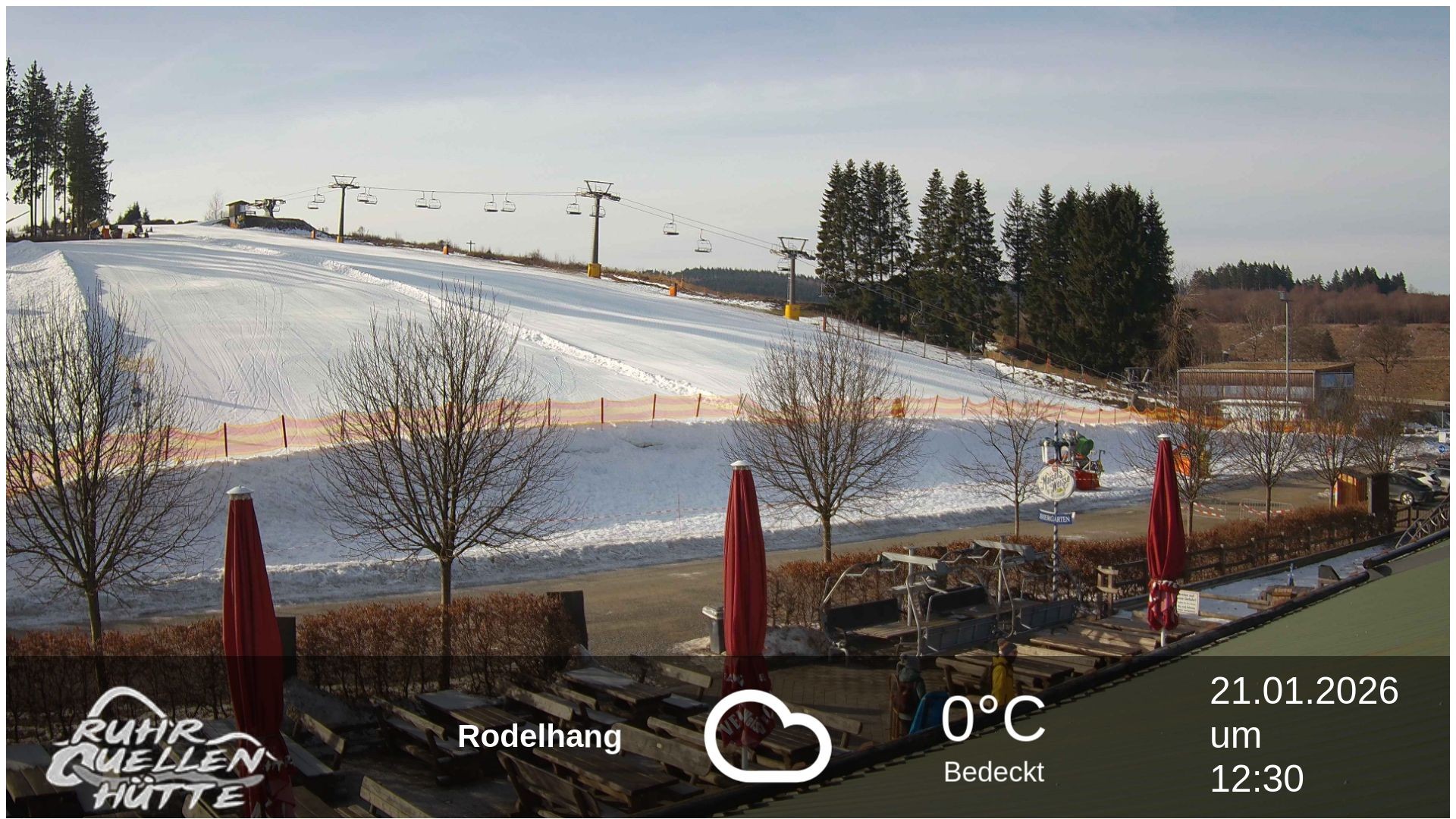 Archiv Foto Webcam Winterberg: Ruhrquelle Talstation