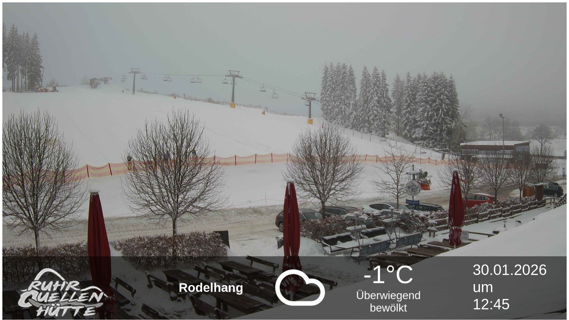 Archiv Foto Webcam Winterberg: Ruhrquelle Talstation