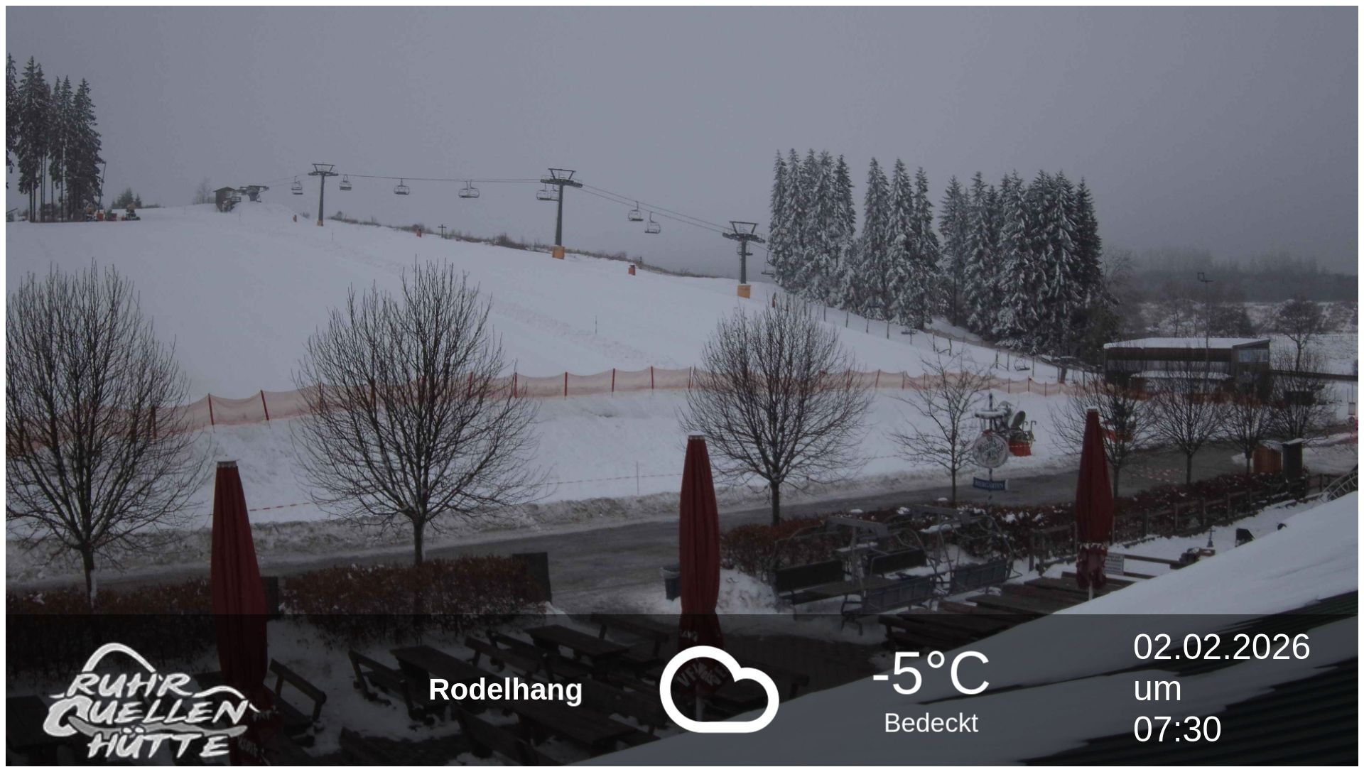 Archiv Foto Webcam Winterberg: Ruhrquelle Talstation