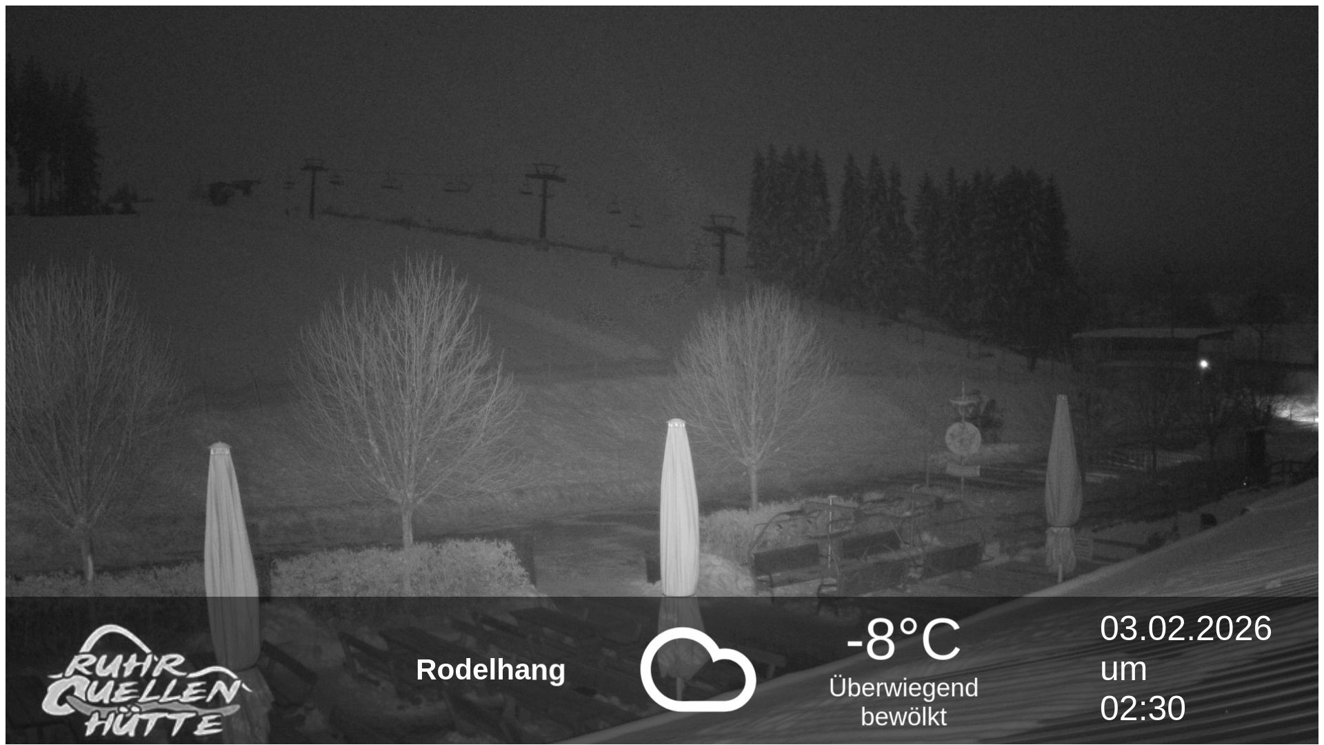 Archiv Foto Webcam Winterberg: Ruhrquelle Talstation