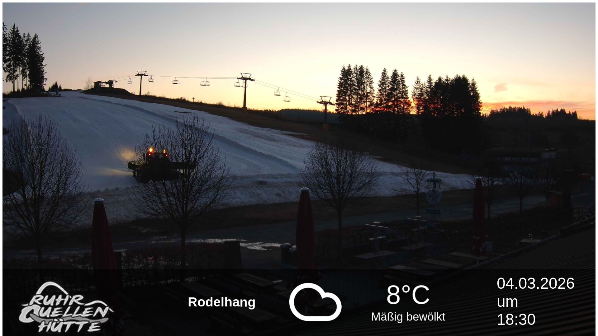 Archiv Foto Webcam Winterberg: Ruhrquelle Talstation