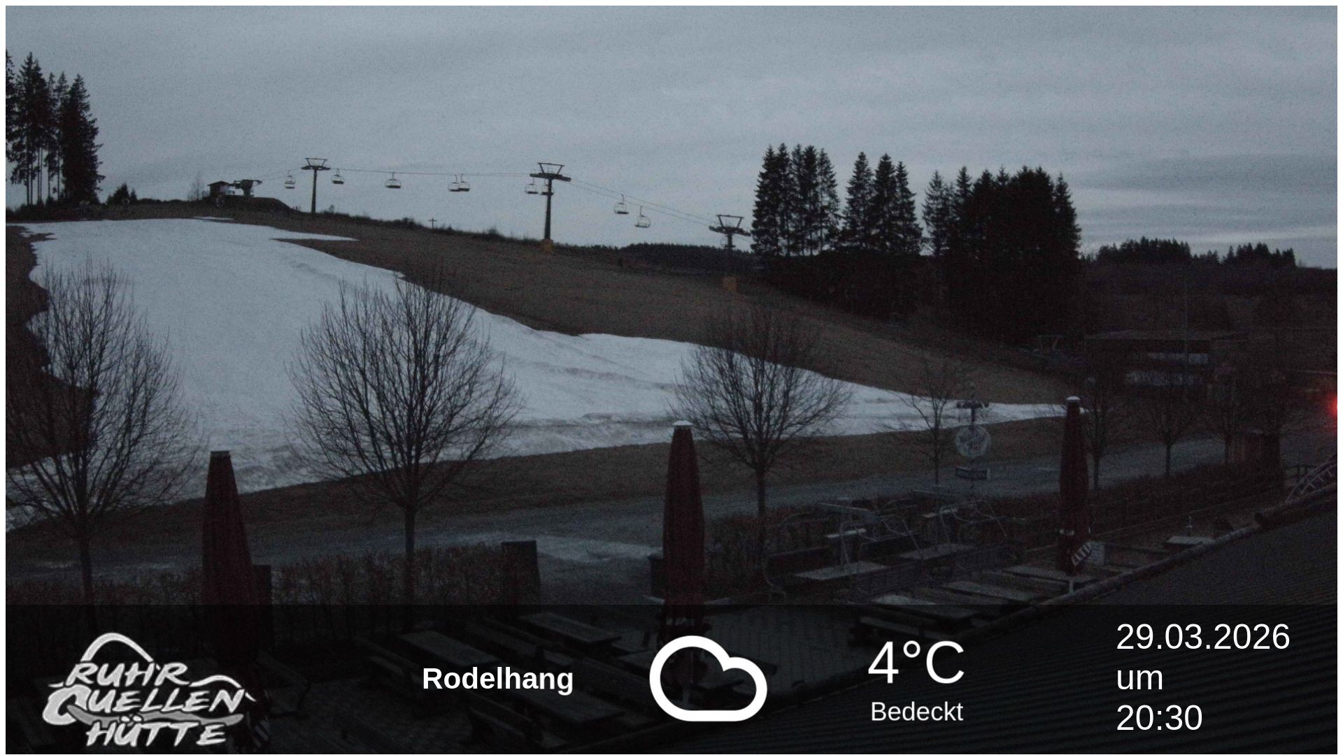 Archiv Foto Webcam Winterberg: Ruhrquelle Talstation
