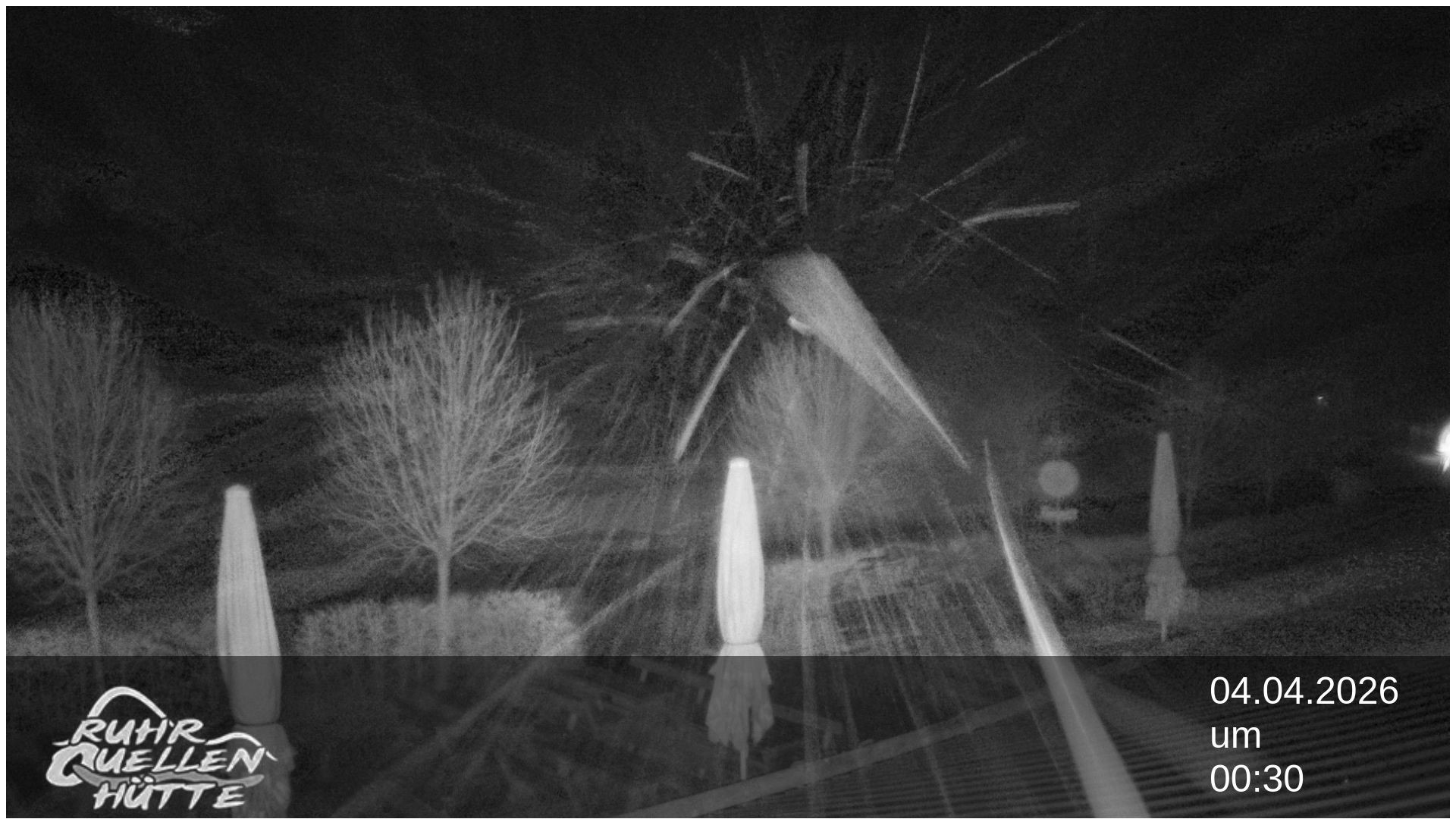 Archived image Webcam Ruhrquelle Winterberg Lower station