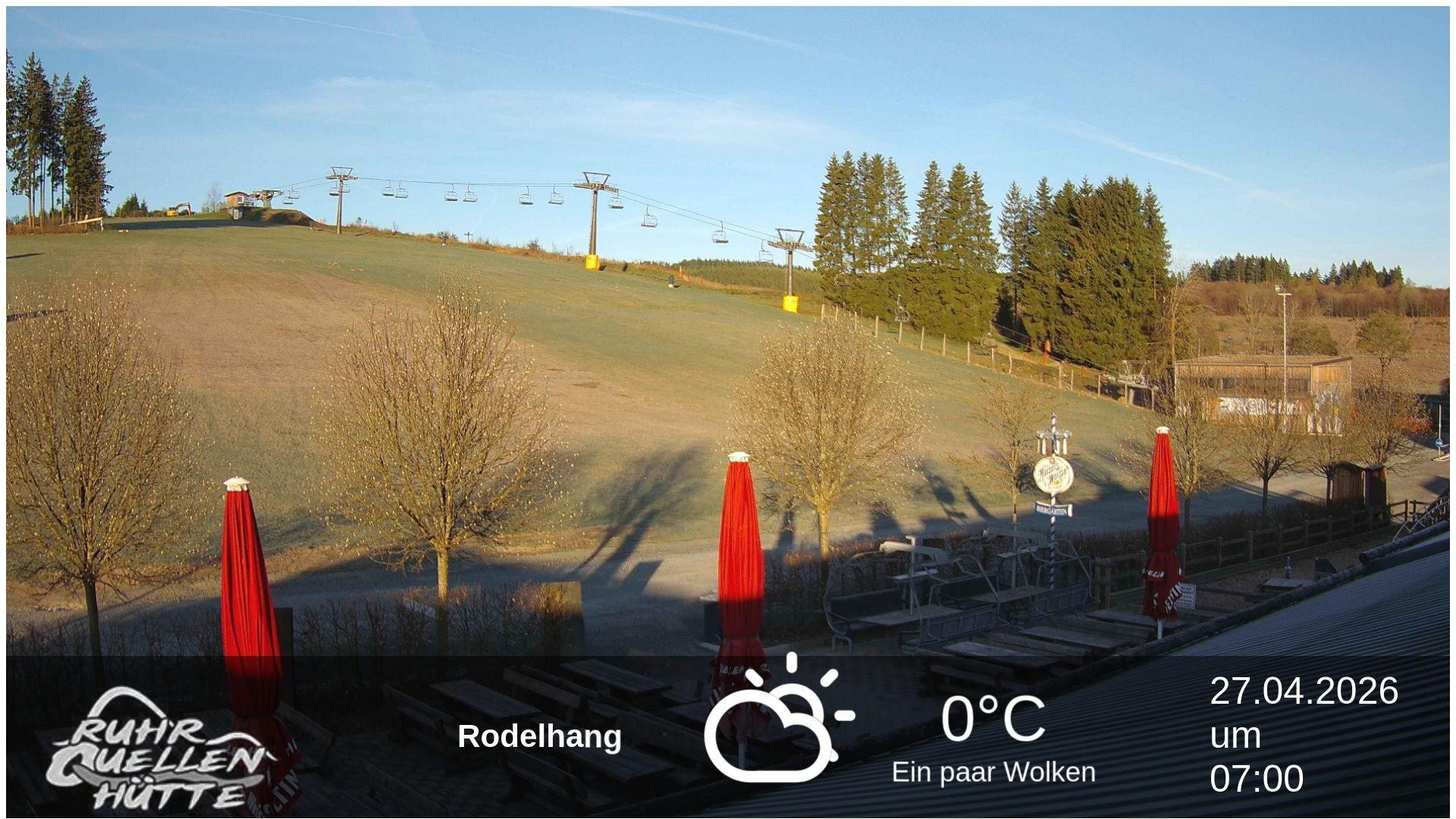 Archiv Foto Webcam Winterberg: Ruhrquelle Talstation