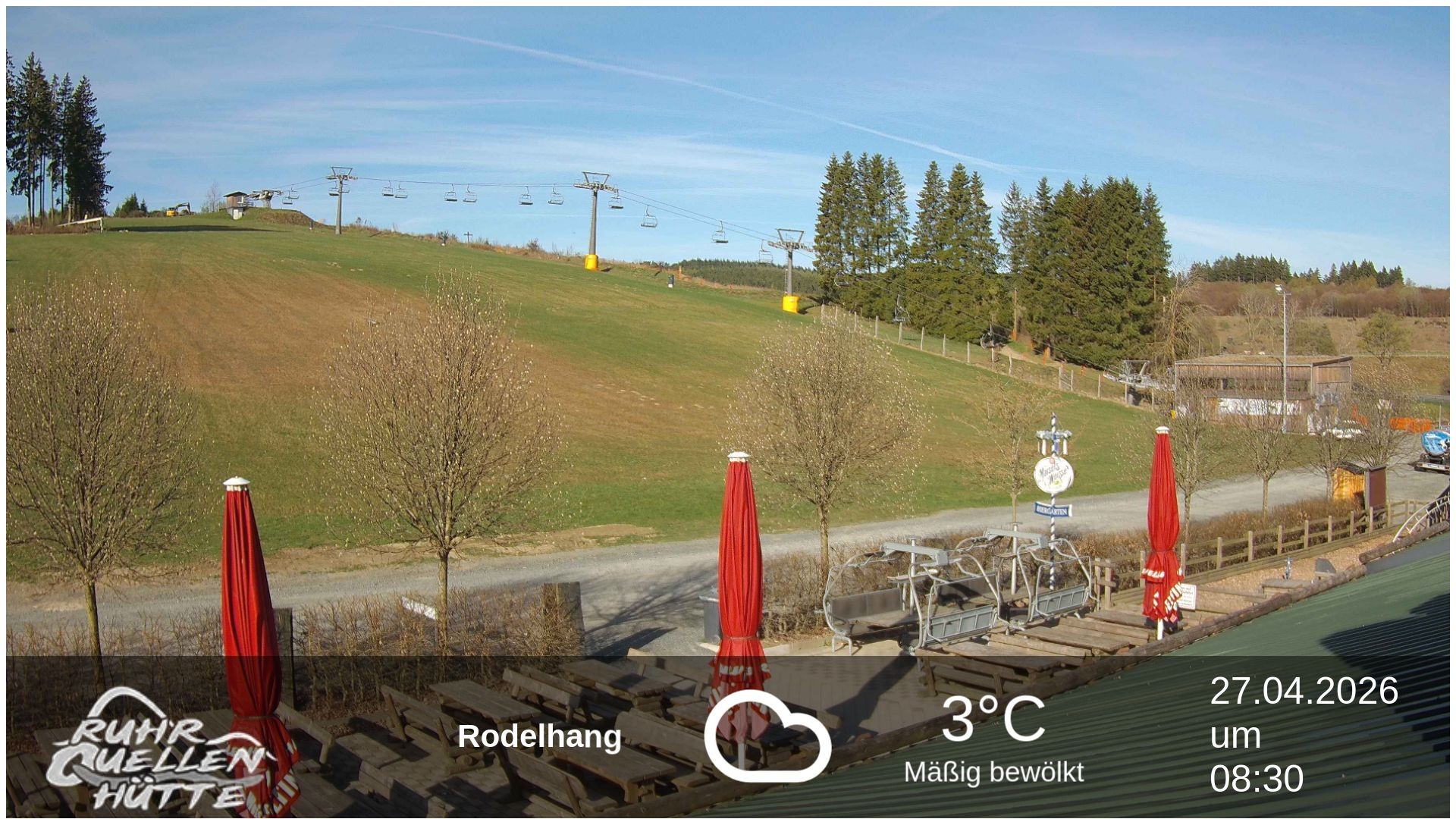 Archiv Foto Webcam Winterberg: Ruhrquelle Talstation