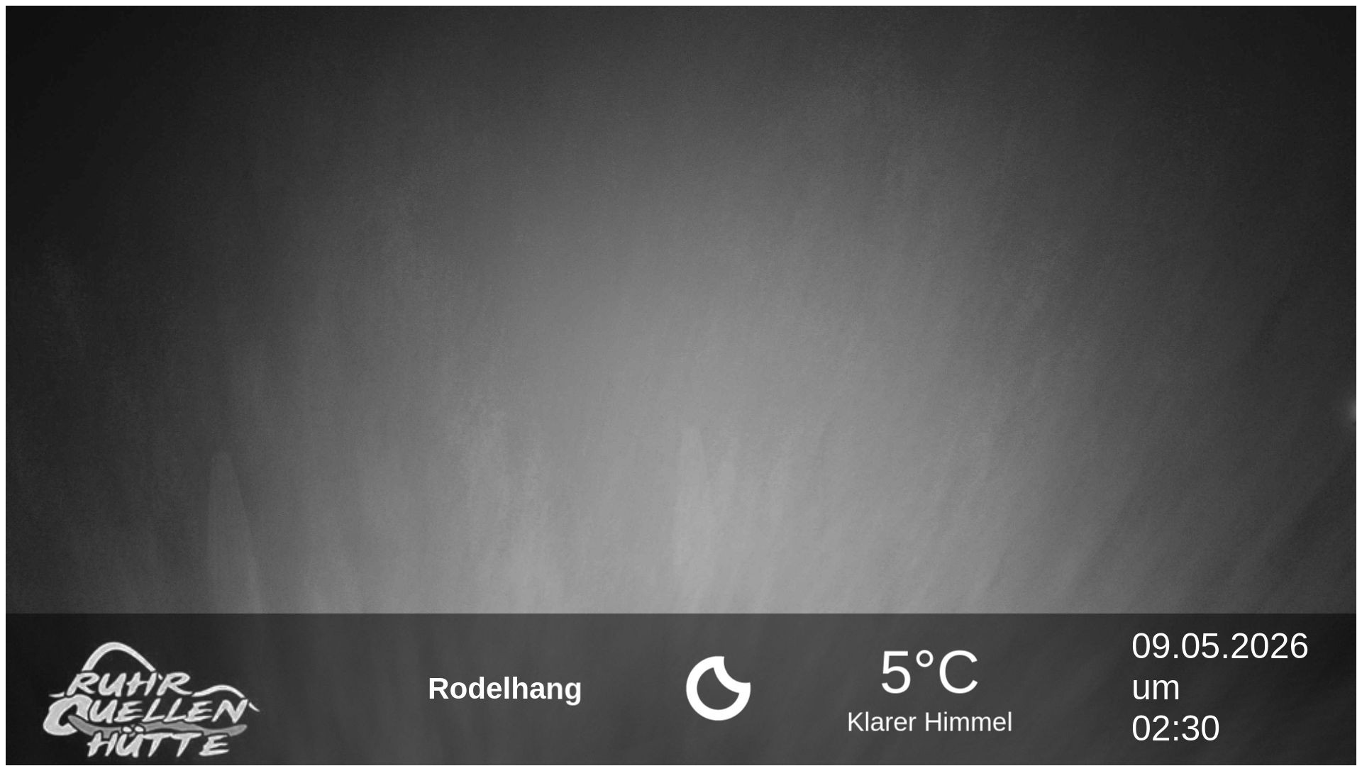 Archived image Webcam Ruhrquelle Winterberg Lower station